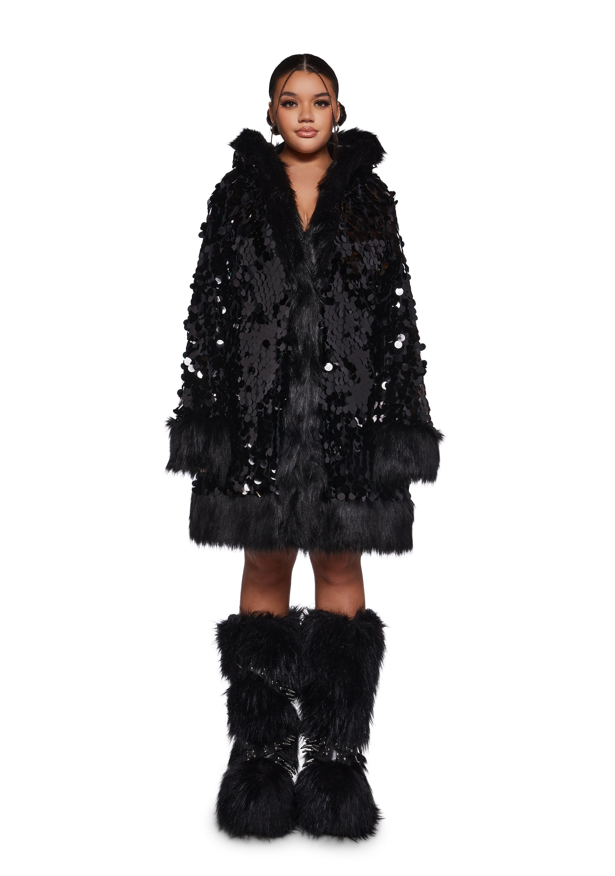 Strobelight Redux Hooded Duster - alternate