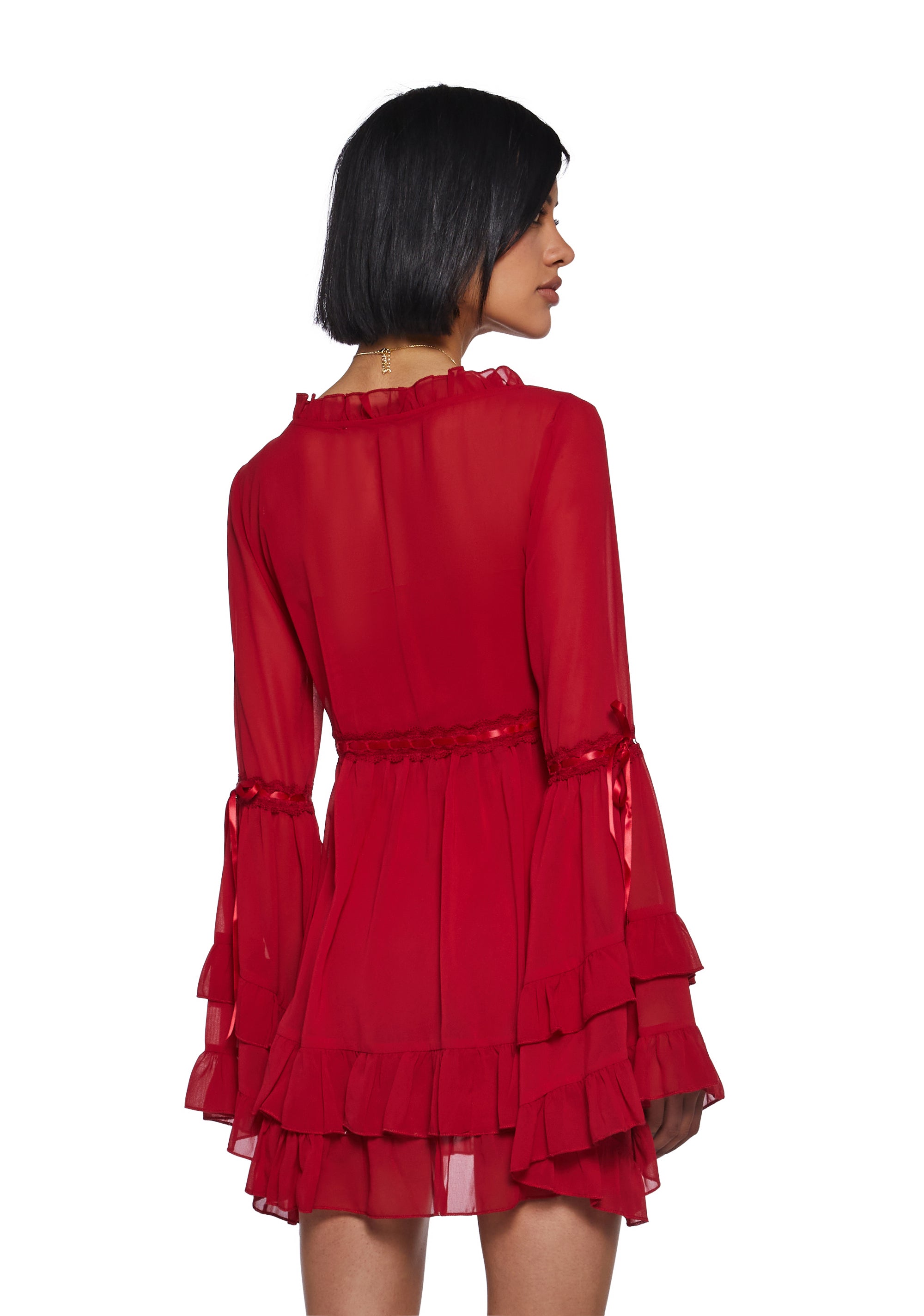 Real Divinity Mini Dress - Red