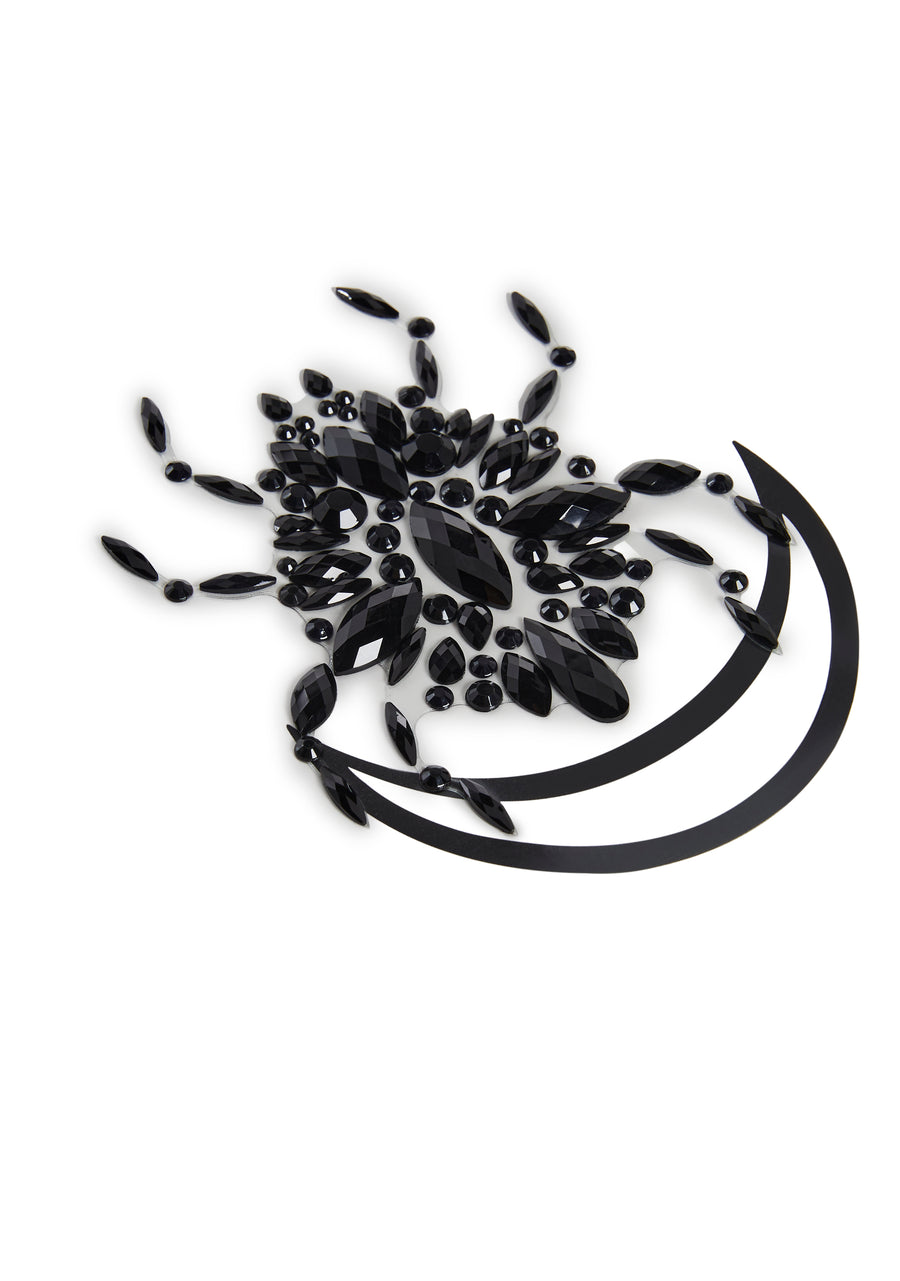 Dream Weaver Spider Rhinestone Pasties - alternate