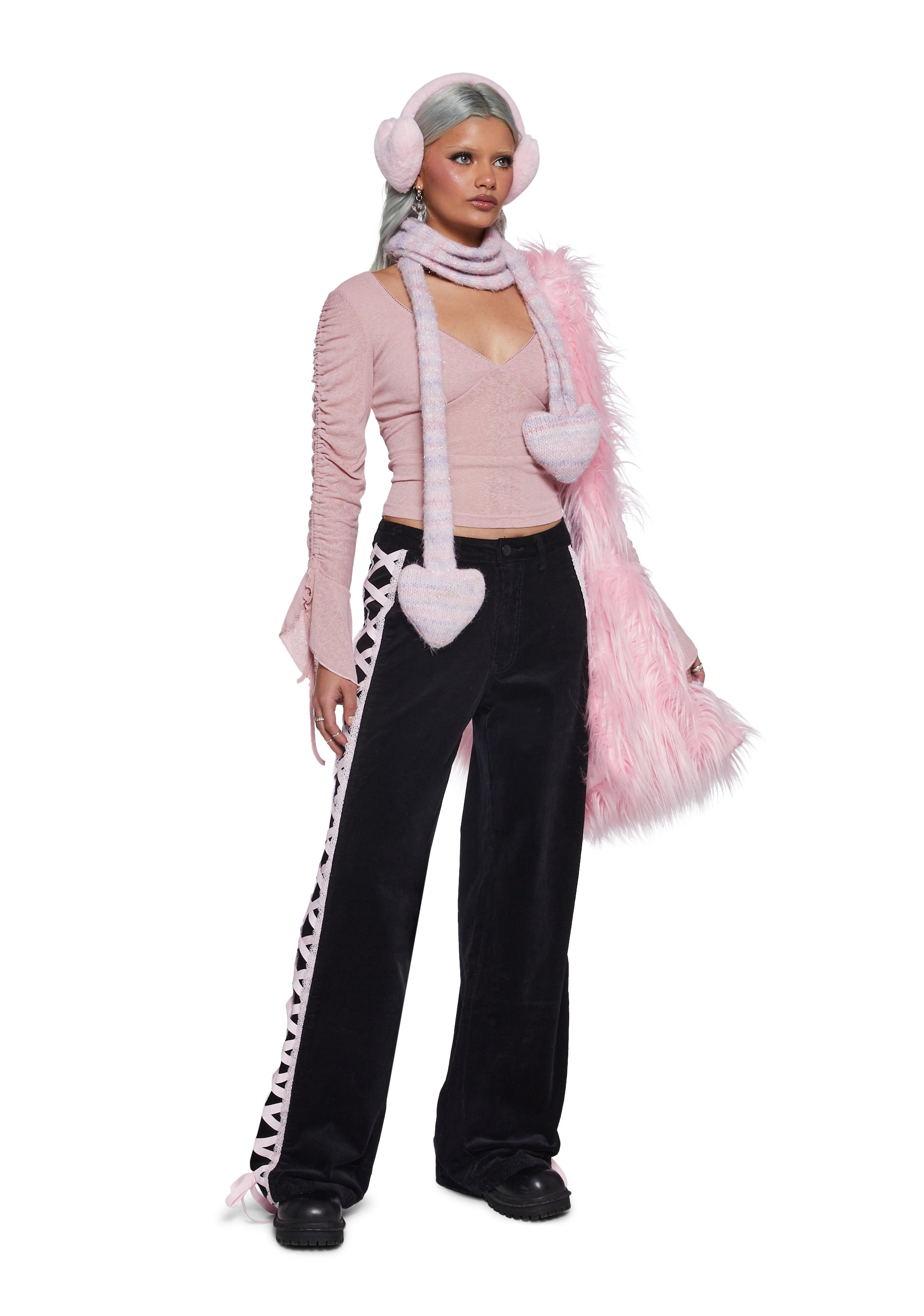 Stay In Love Corduroy Pants - alternate