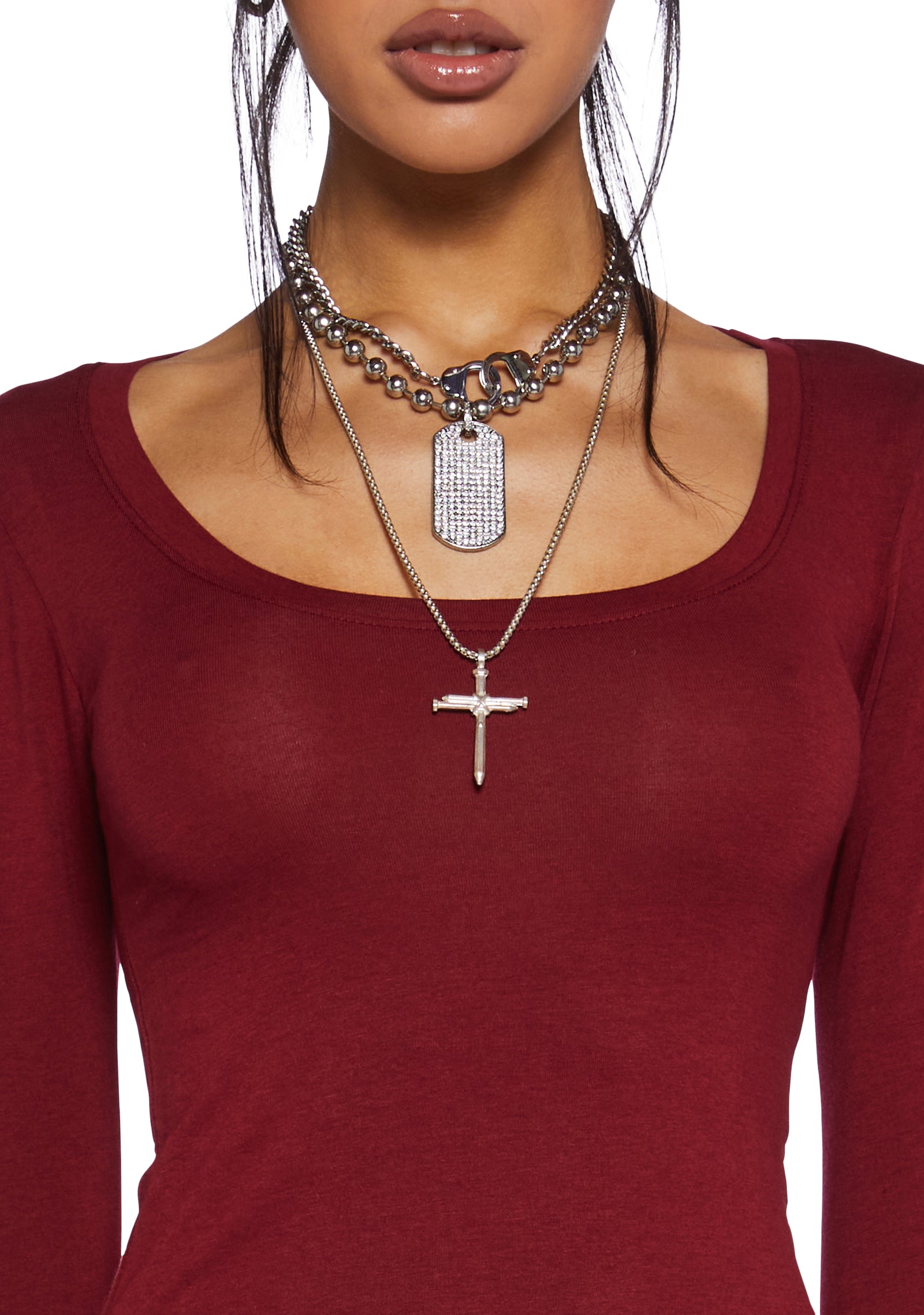 five|dark red