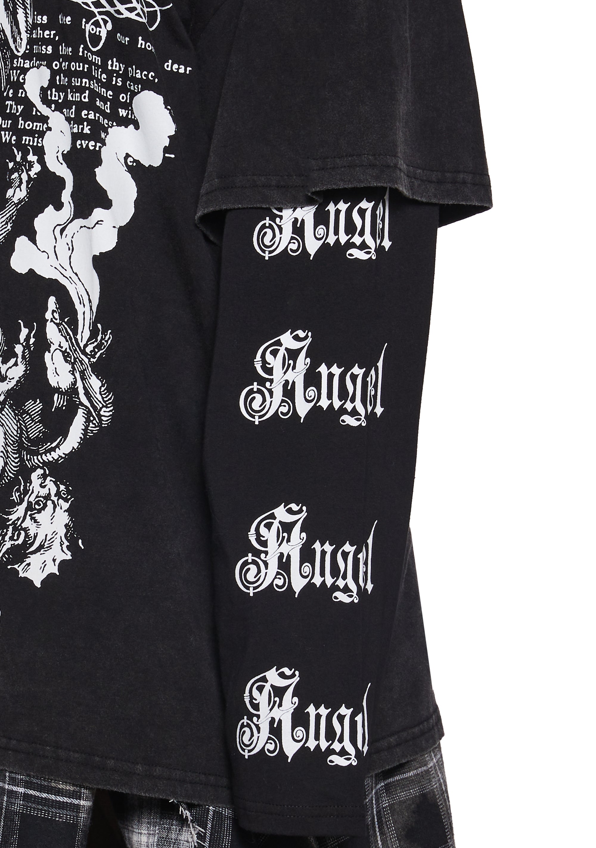 トップス Gentle Mutilation Long Sleeve Tee s1887014_f_r_widow_black_29408
