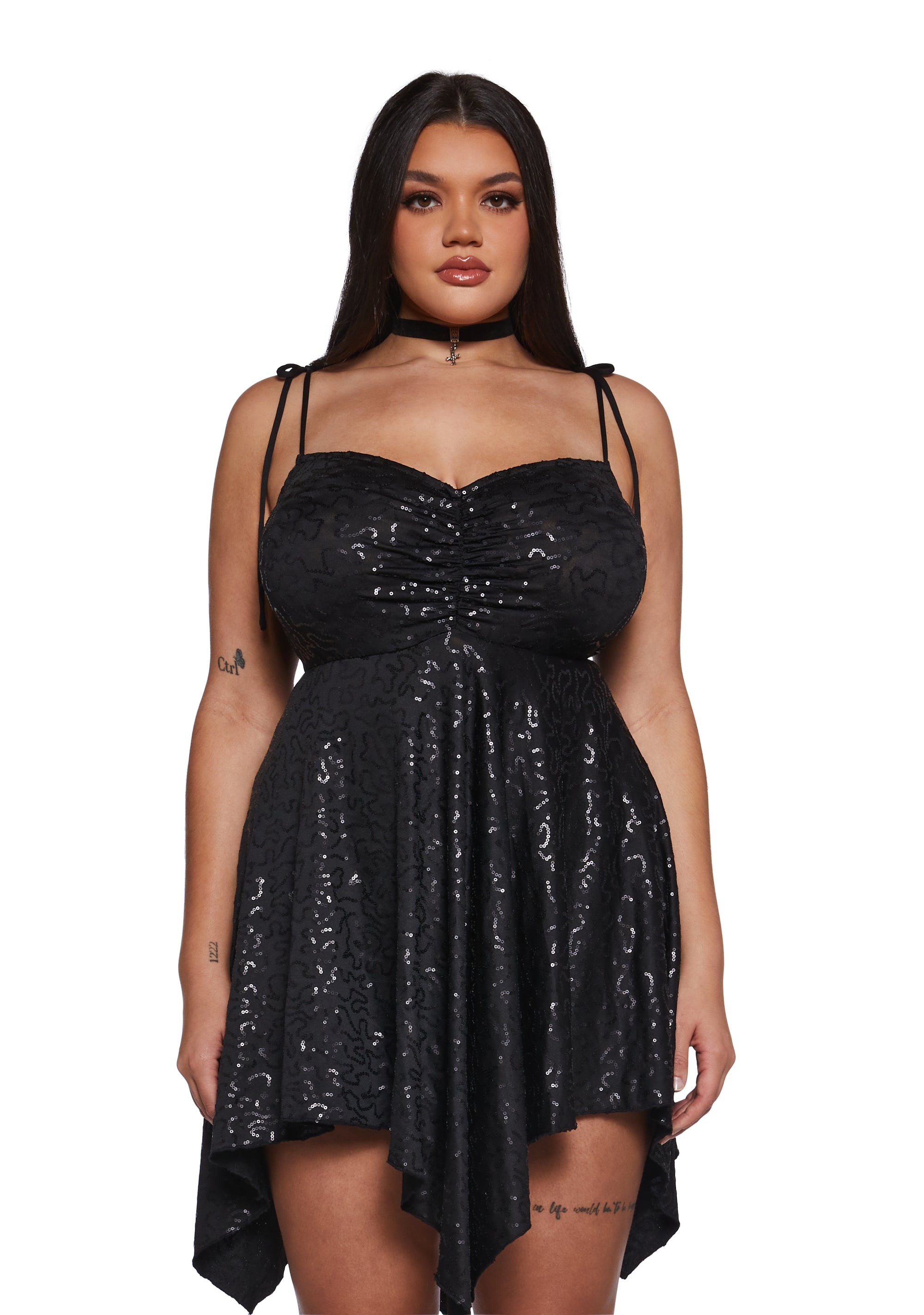 nye black mini dress Womens Sexy Sequin Mini Dress NYE Current Mood