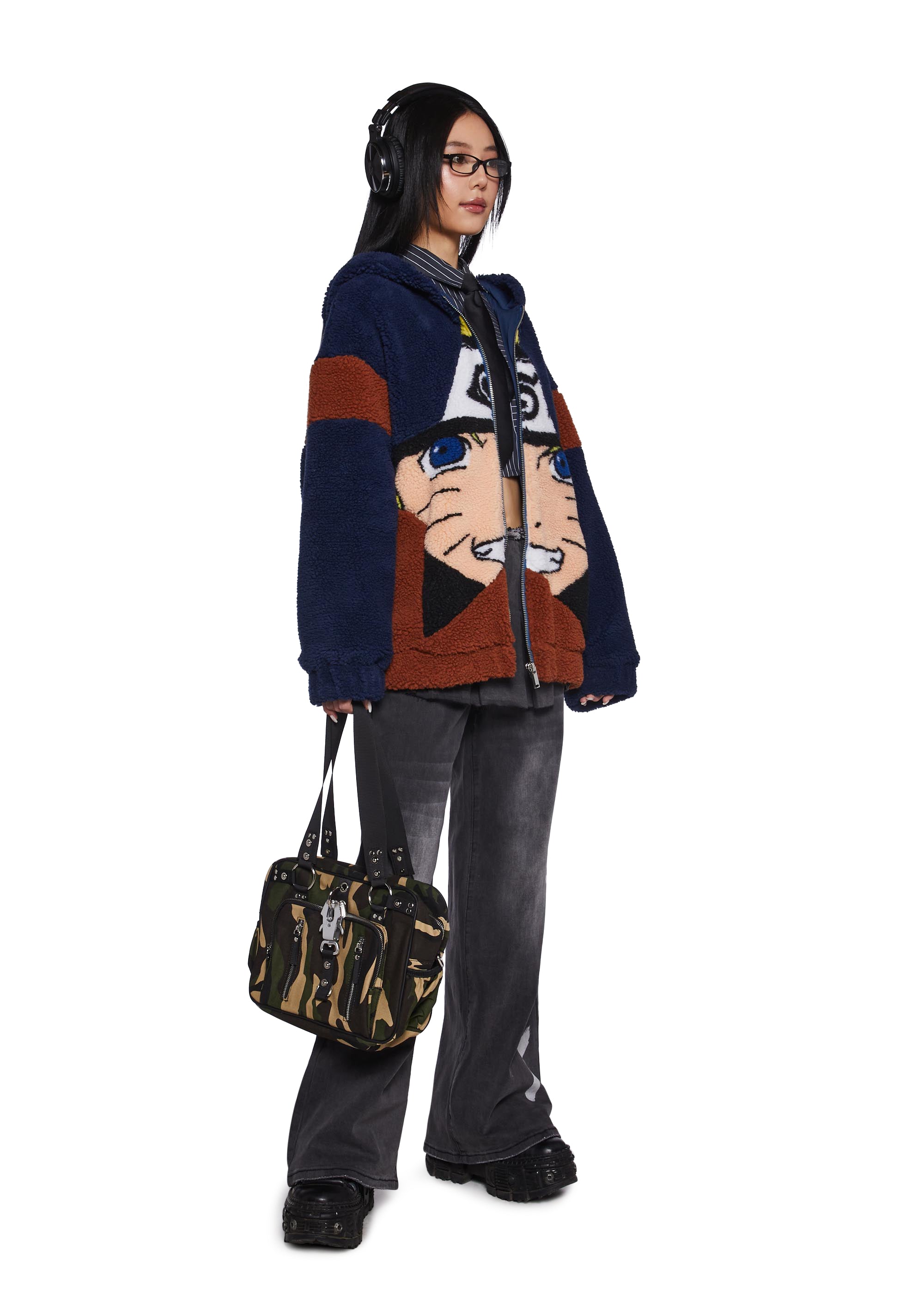 Ninja Hero Hooded Sherpa Jacket