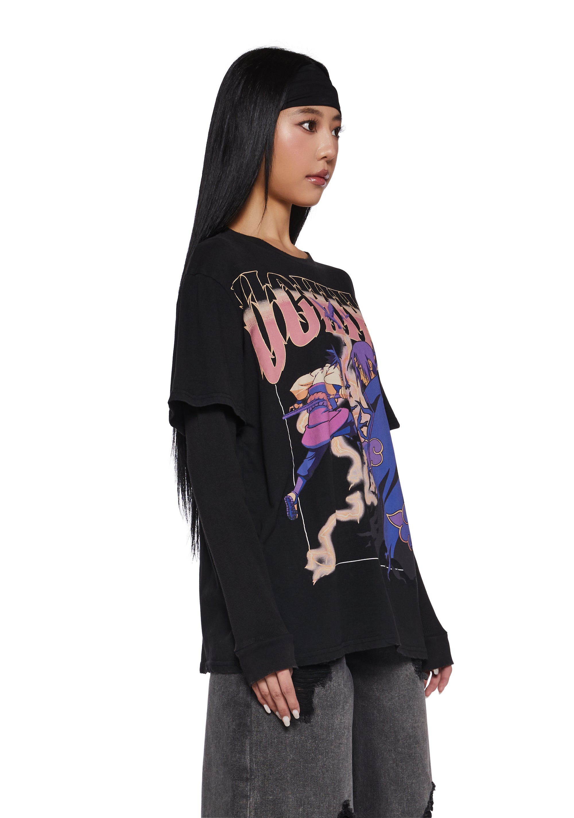 Dolls Kill x NARUTO SHIPPUDEN Itachi Uchiha Graphic Print