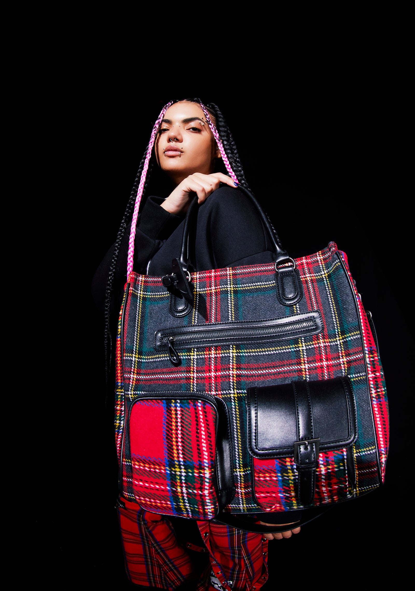 eight|plaid