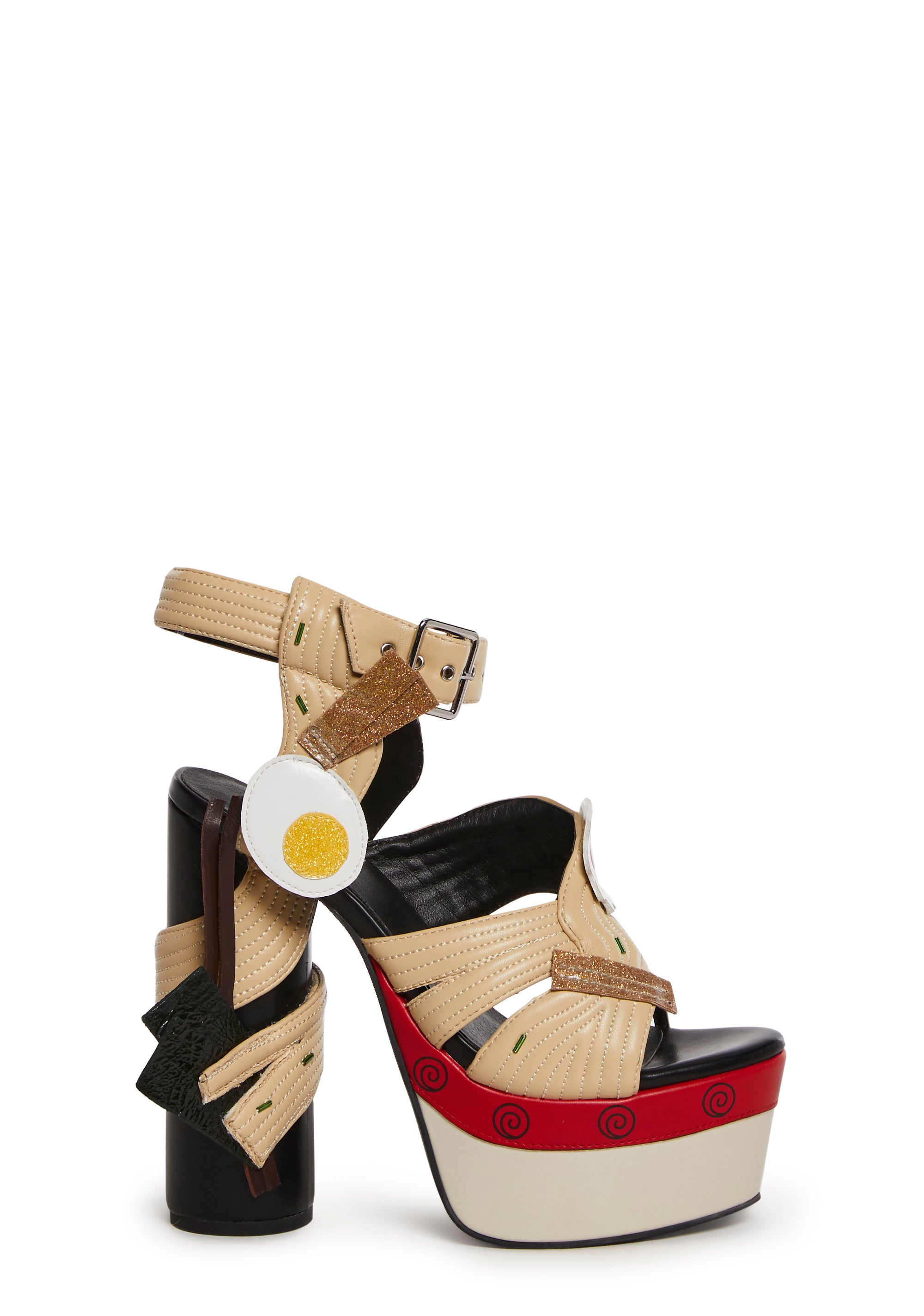 Noodle Knockout Platform Heels
