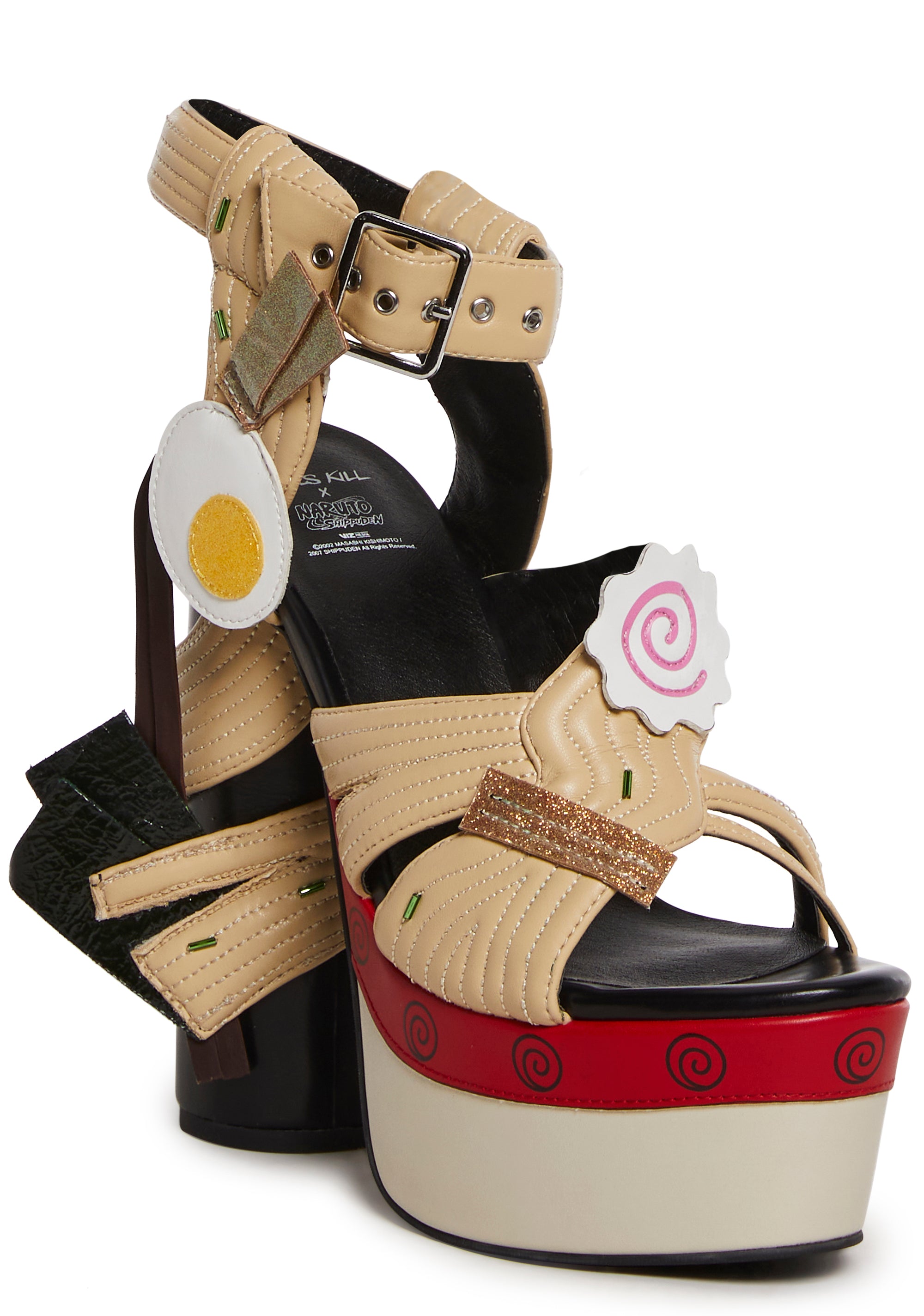 Noodle Knockout Platform Heels