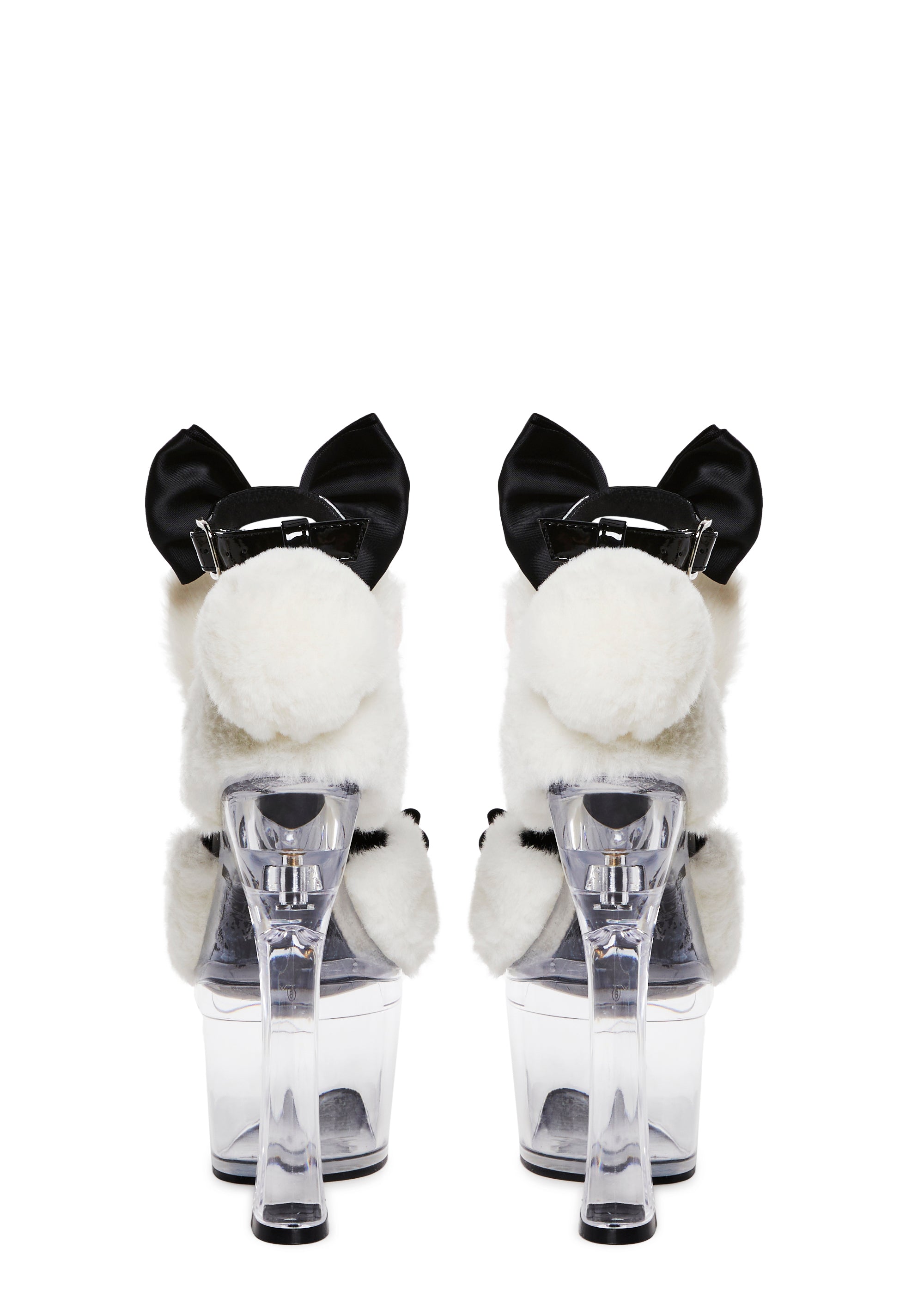Plush Paws Platform Heels - Playboy Bunny