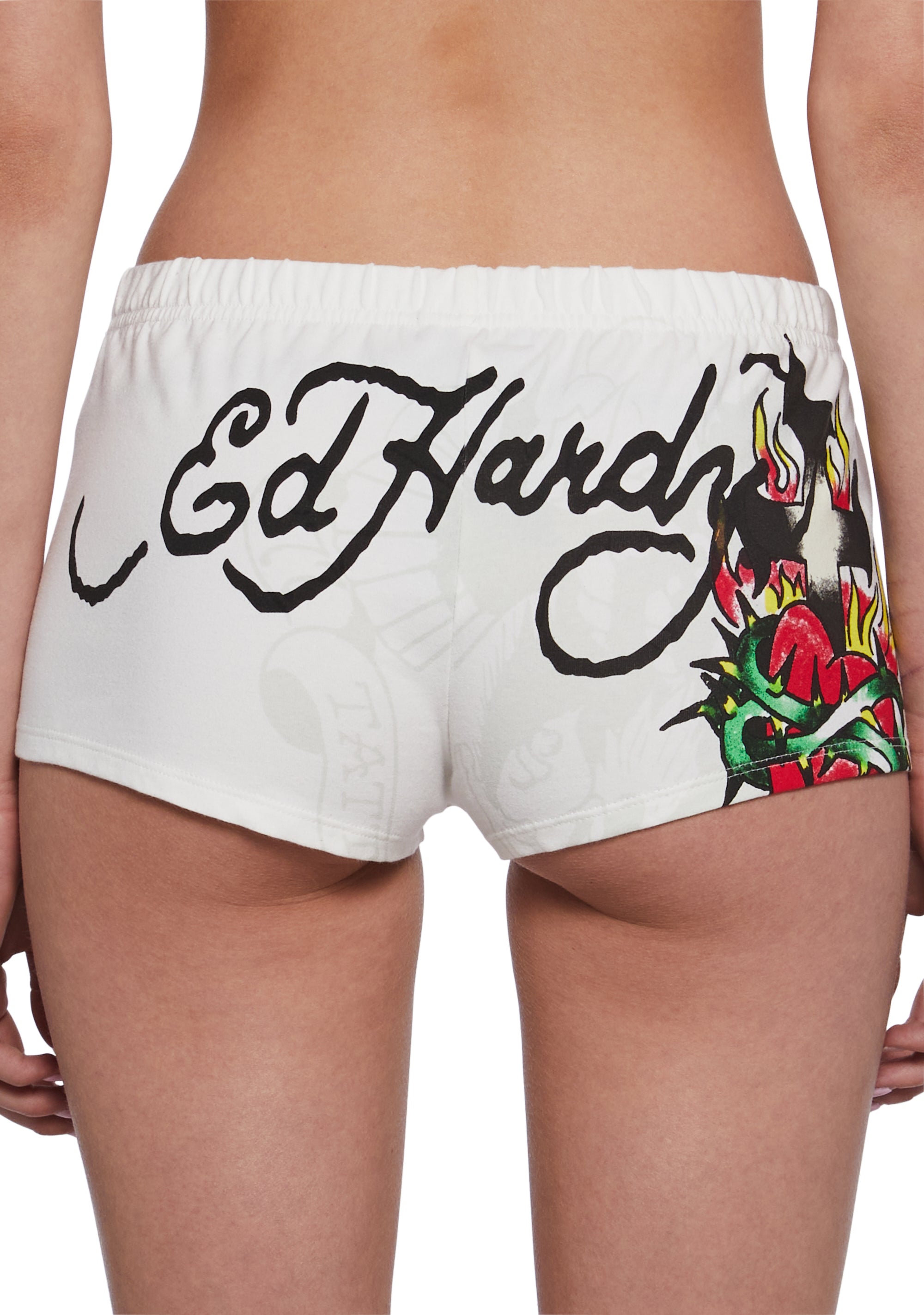 Cross Heart Booty Shorts
