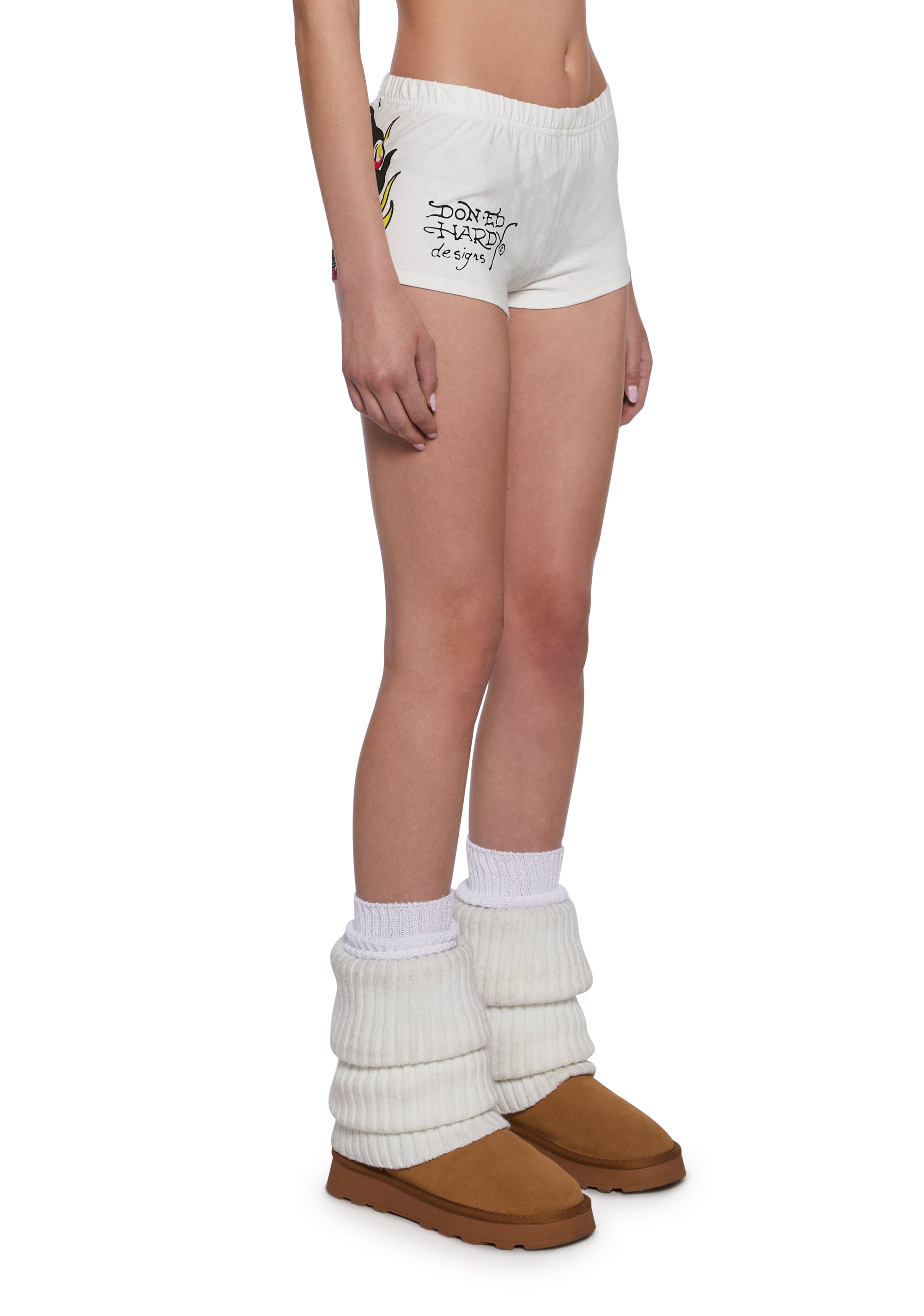 Cross Heart Booty Shorts