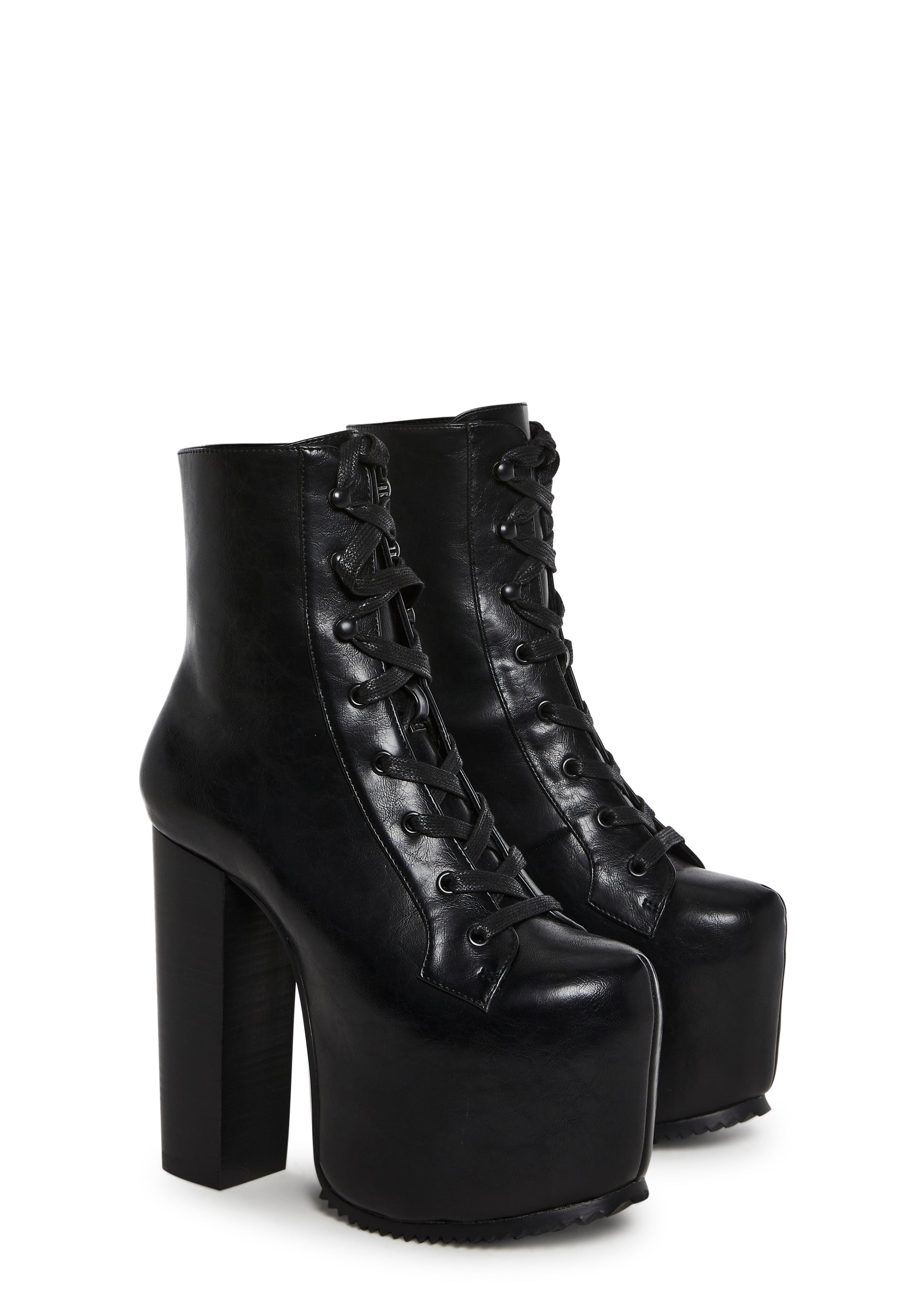 Misfit Mentality Platform Booties