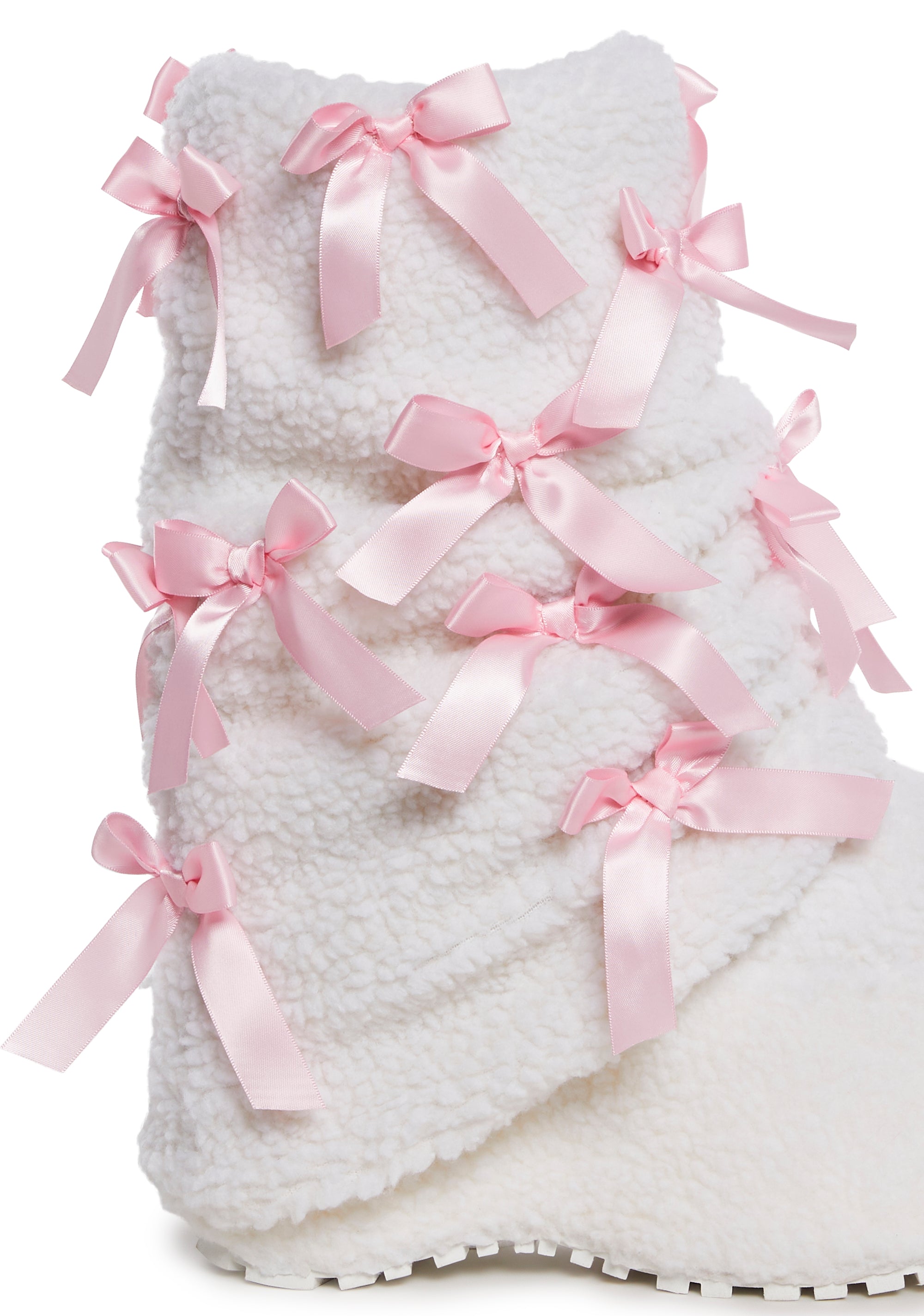 Snuggle Wonderland Platform Boots - Pinky Promise - alternate