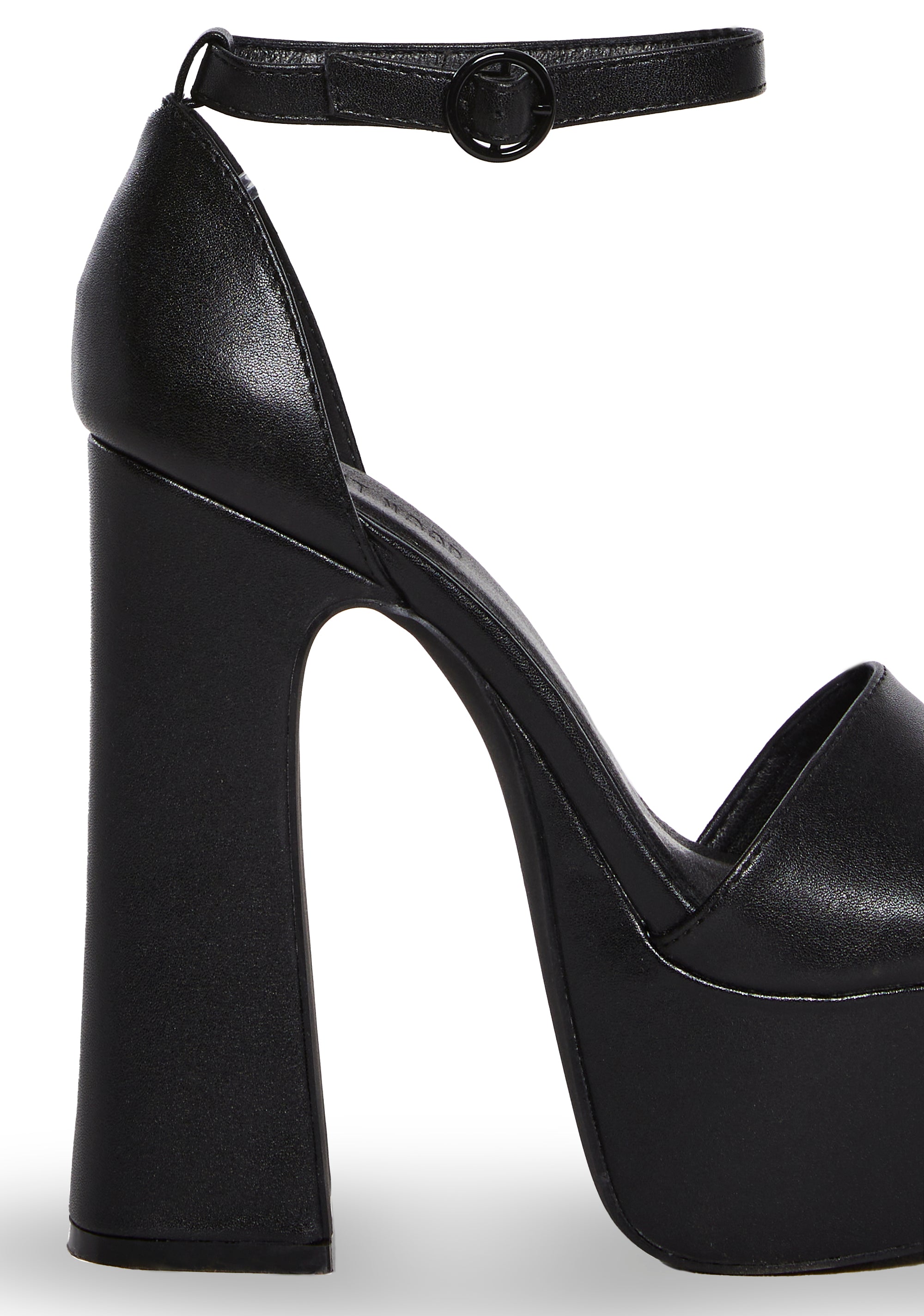 Pure Revelation Platform Heels - Black