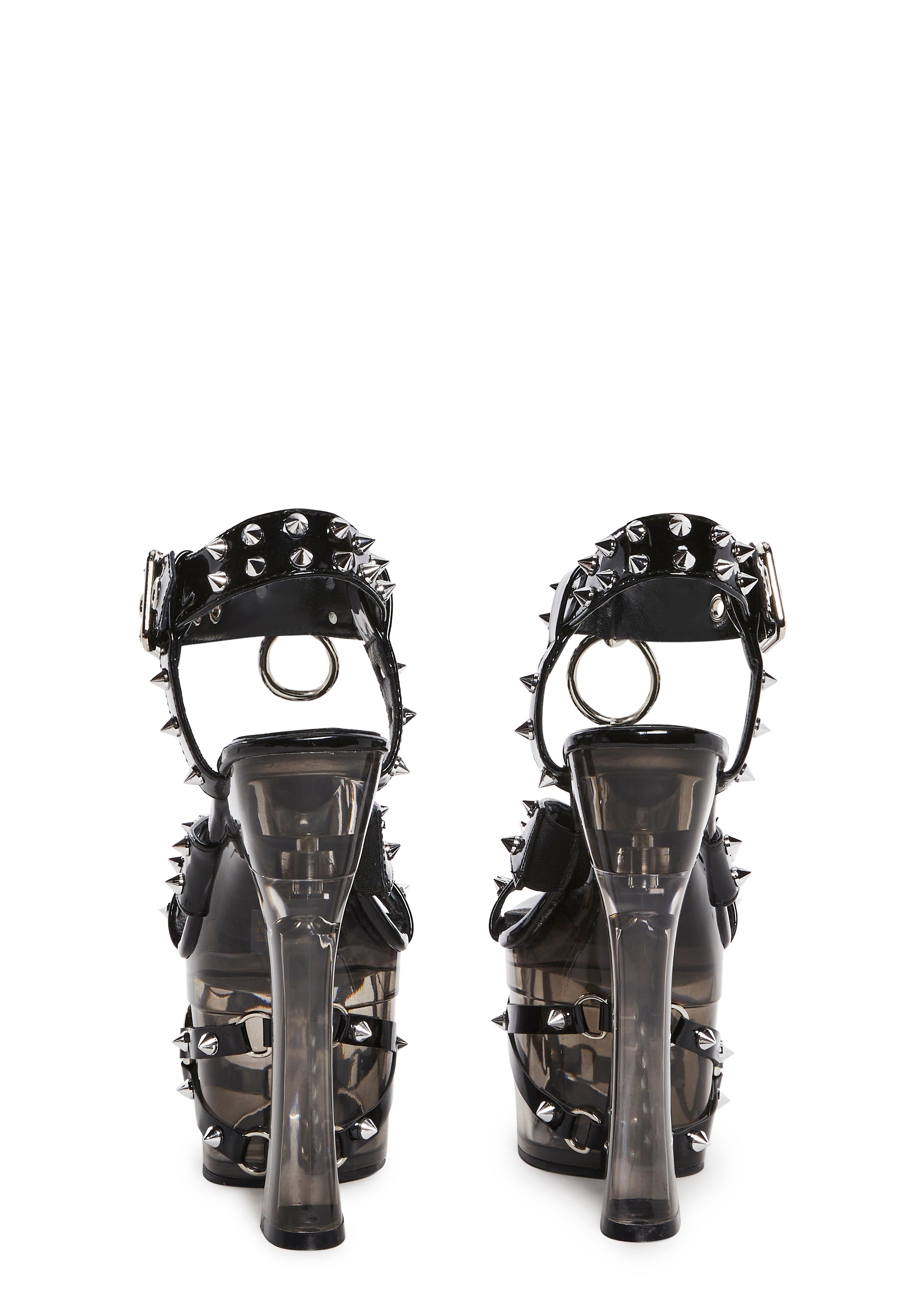 Twisted Darkness Platform Heels
