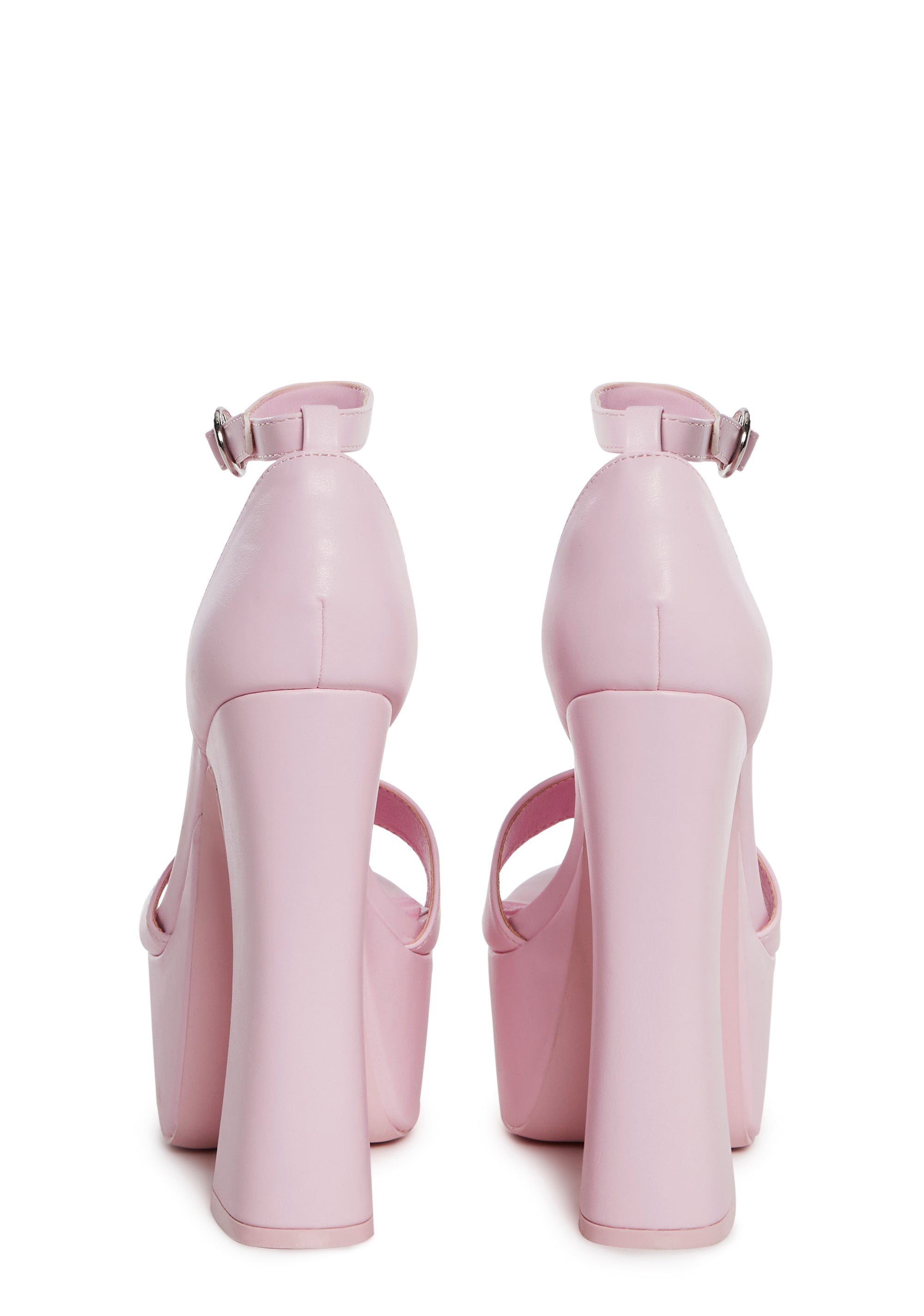 Pure Revelation Platform Heels - Pink
