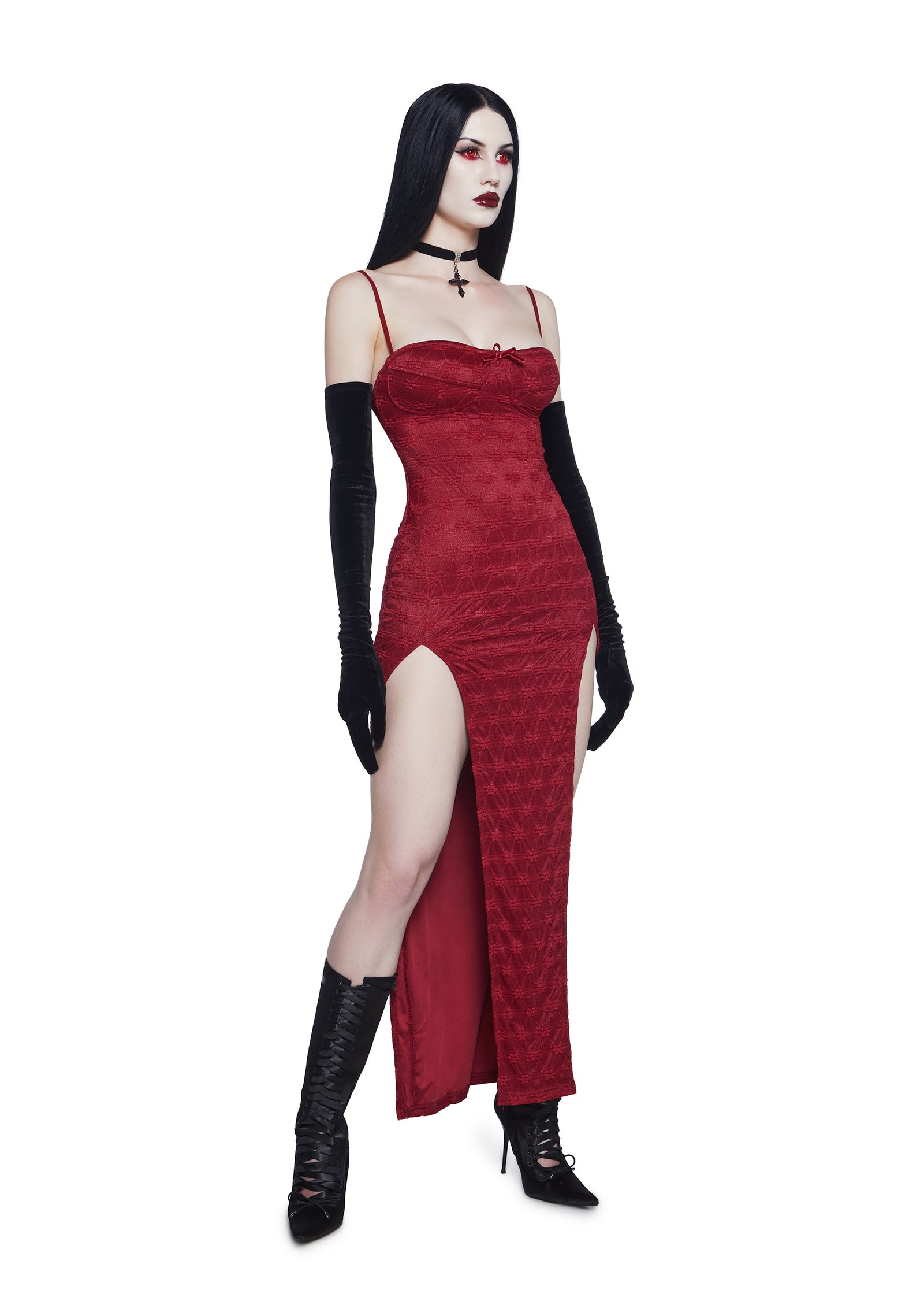 five|dark red