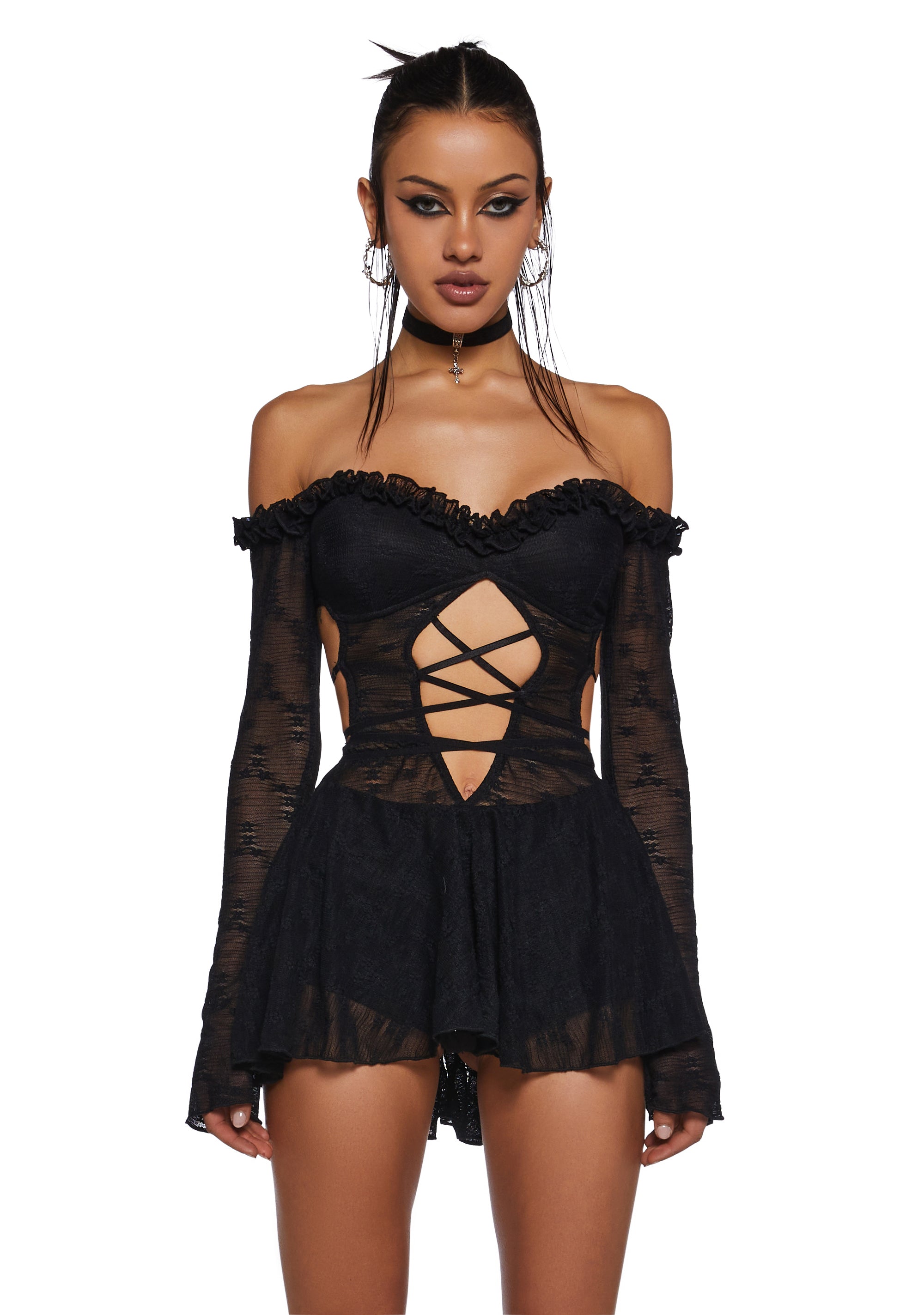 hearts mini dress Collective Hearts Mini Dress