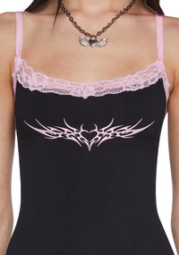 Seduced By Darkness Mini Dress
