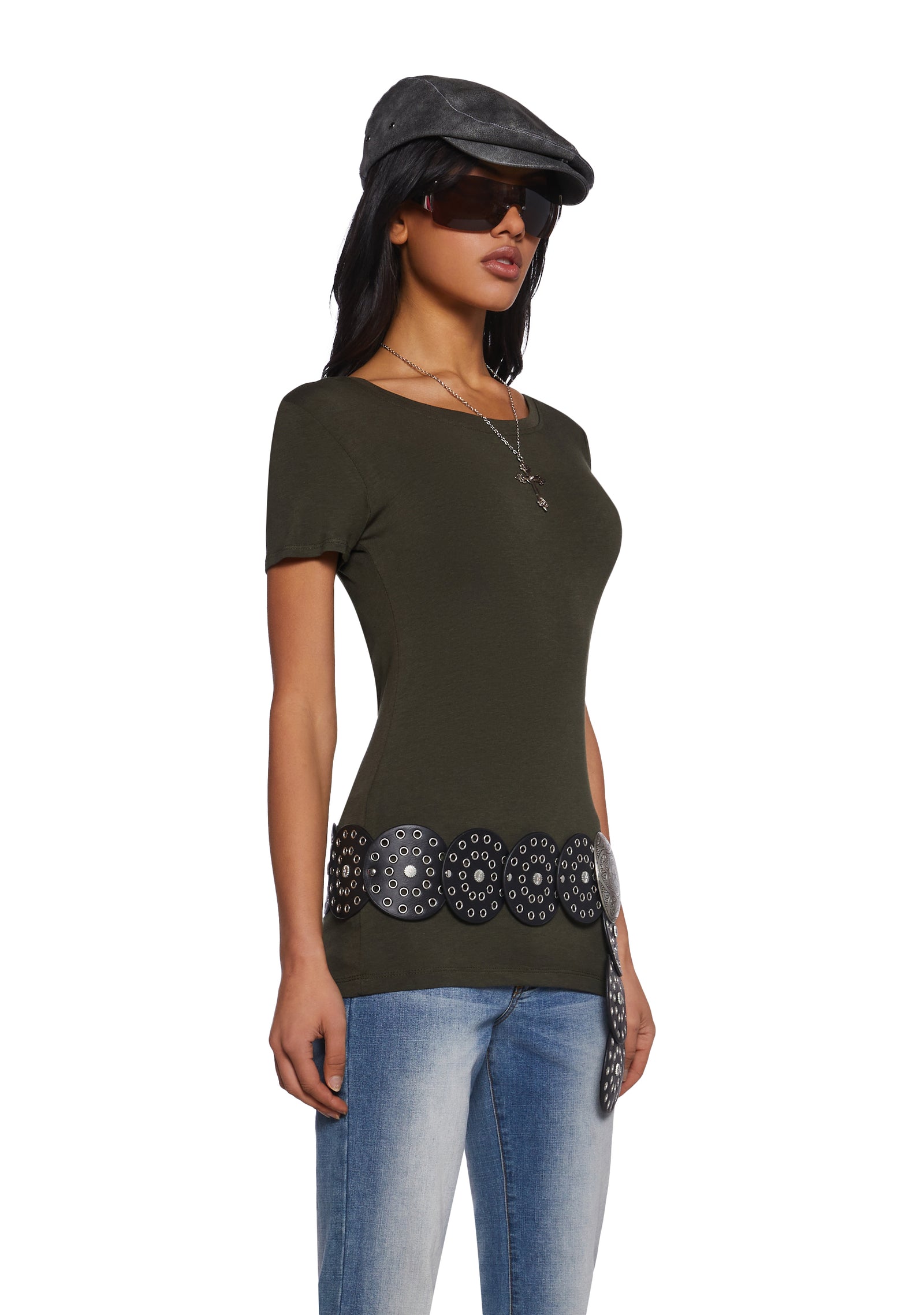three|dark green