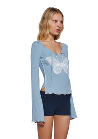Blog Entry Butterfly Top