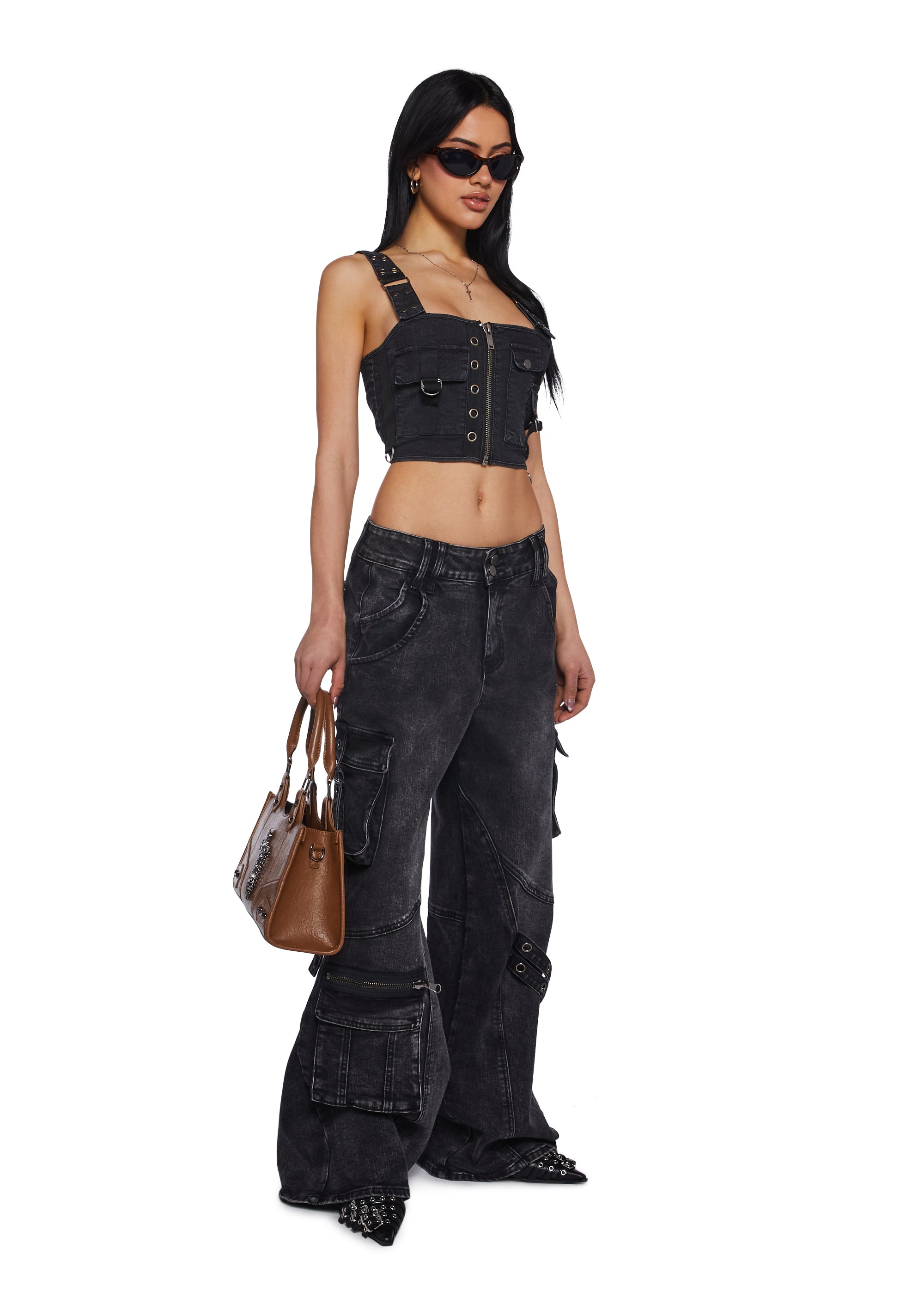 Eco Couture Cargo Bra Top - alternate