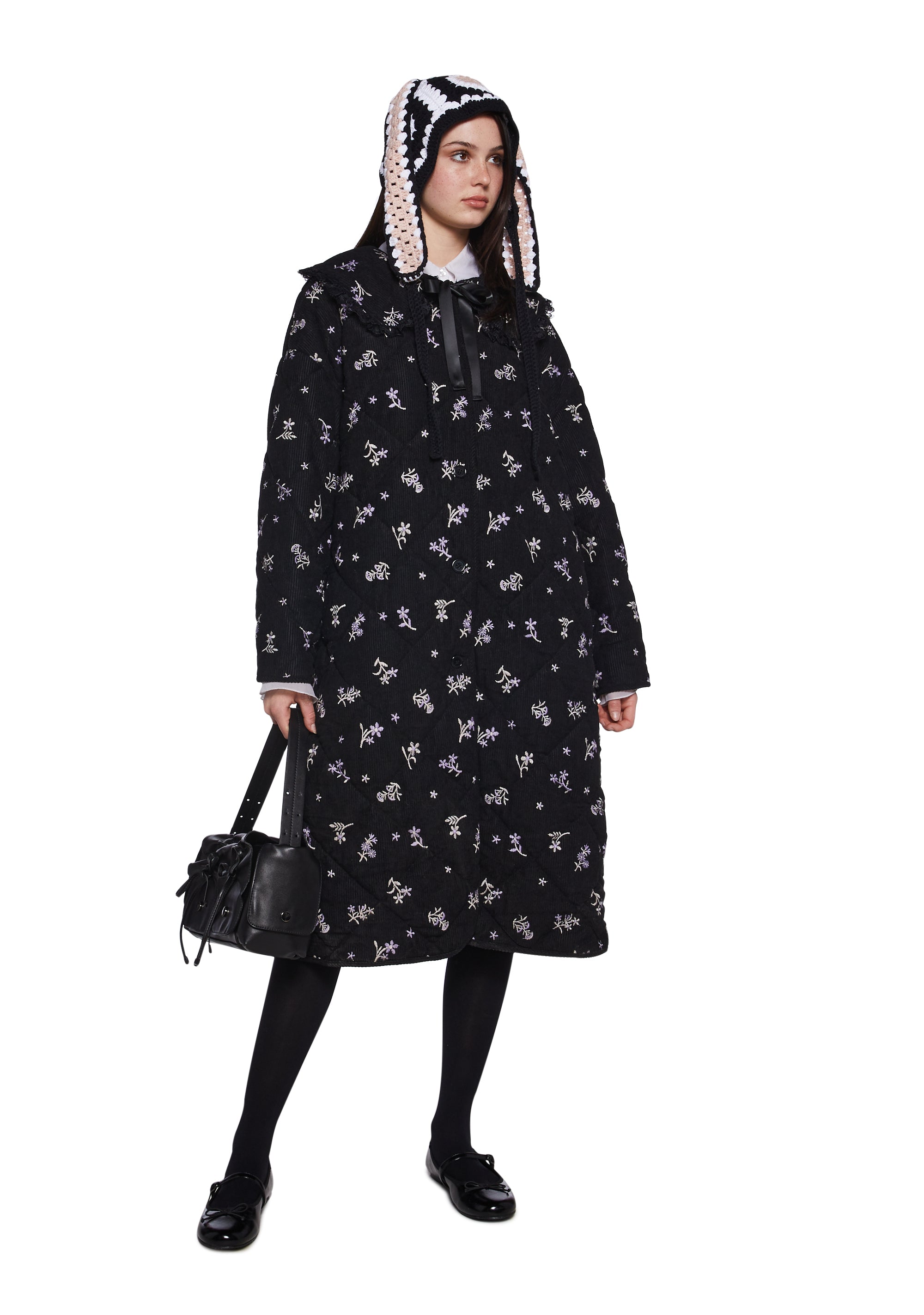 Fashionable Walk Maxi Coat - alternate