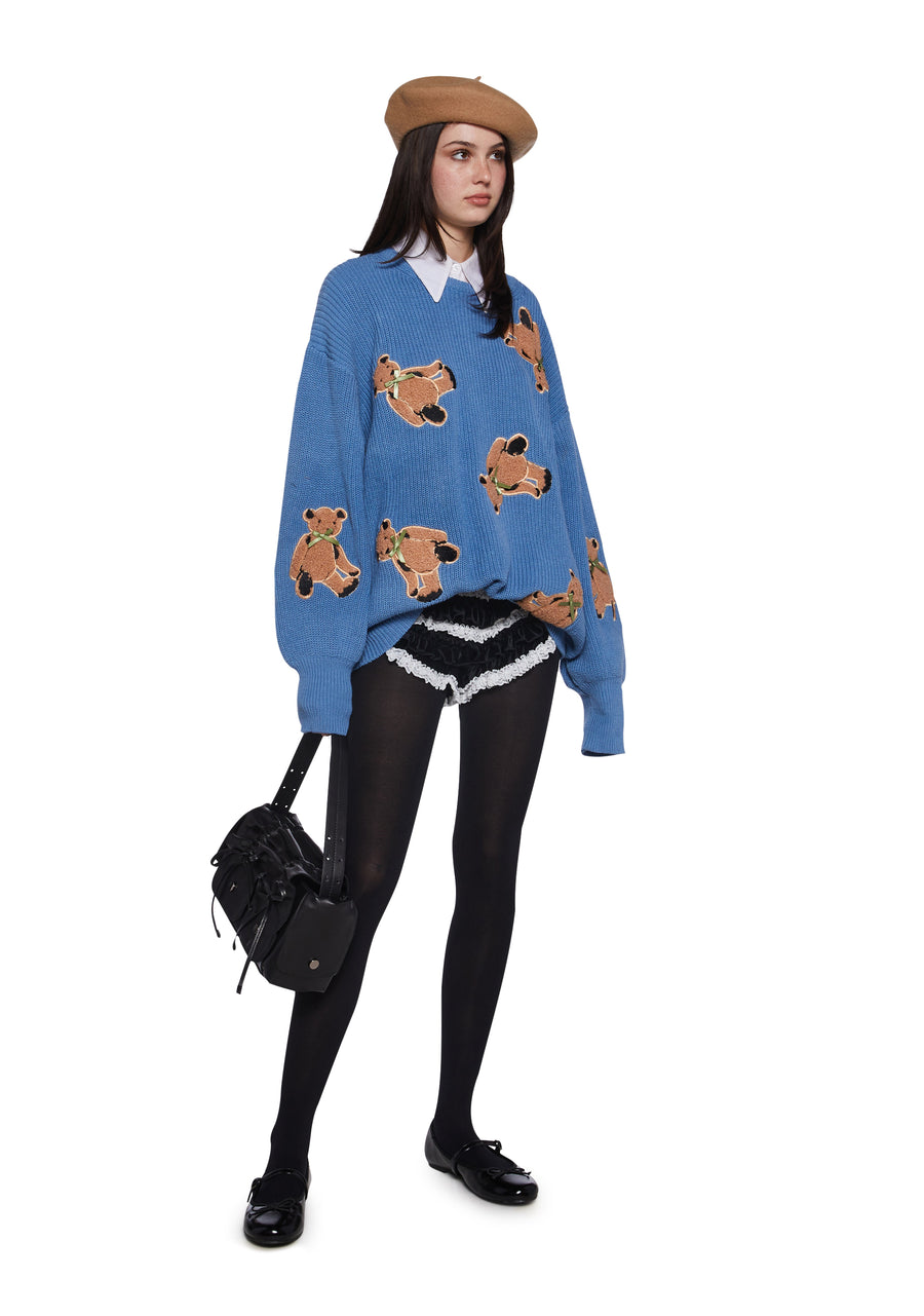 Cozy Club Oversized Sweater - alternate