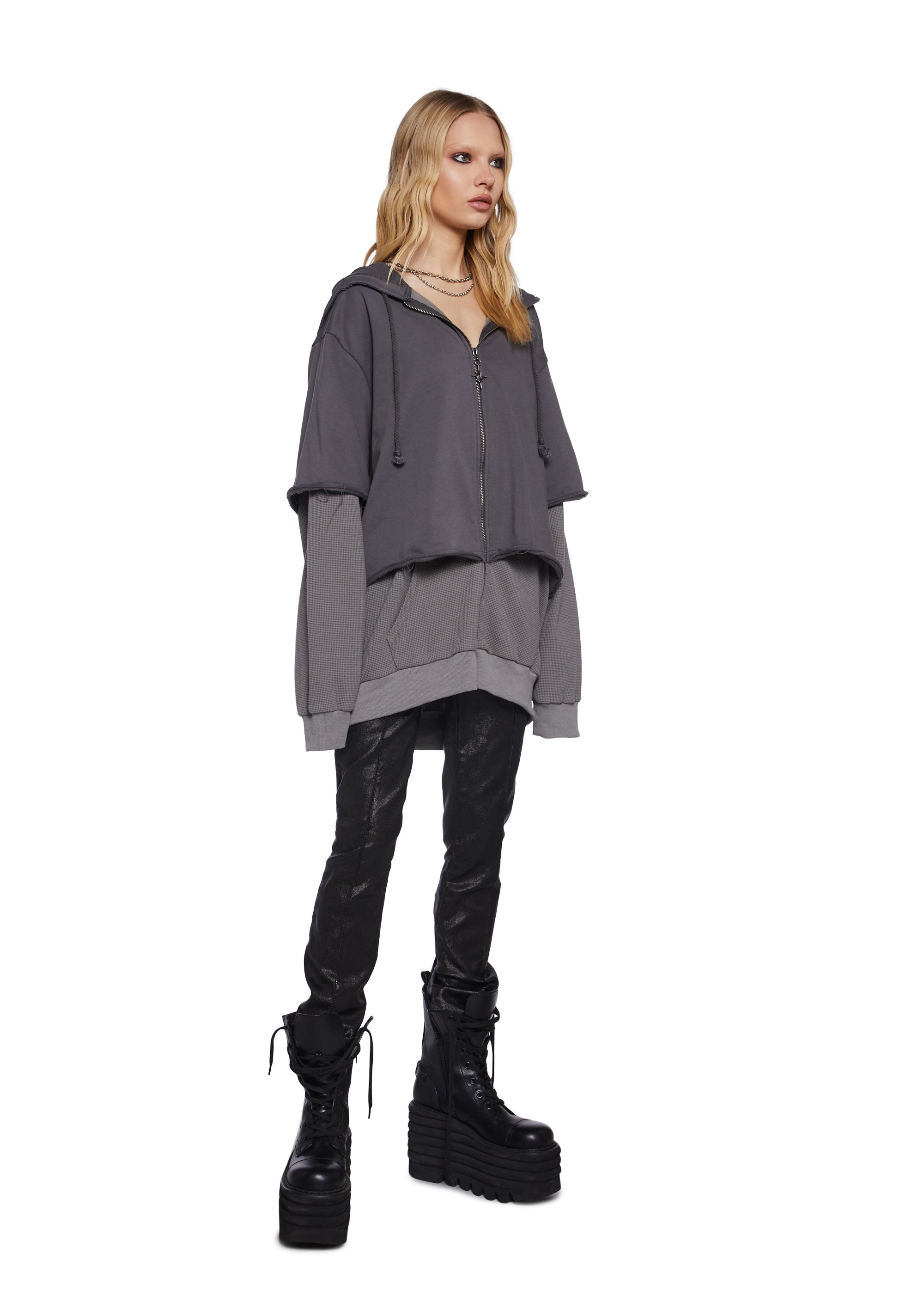 Chord Thermal Zip-Up Hoodie - alternate