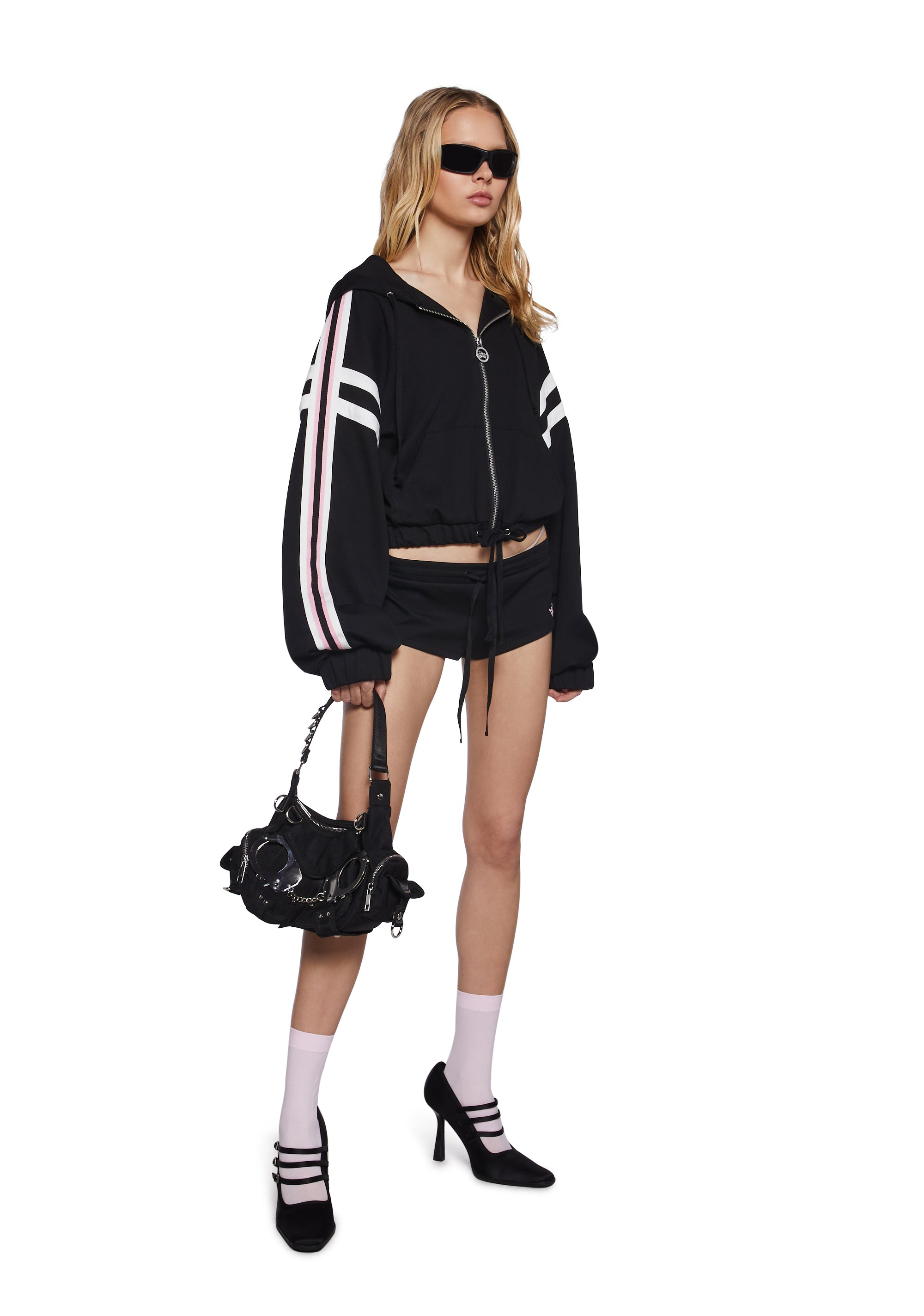 Caitlin Cropped Hoodie - alternate