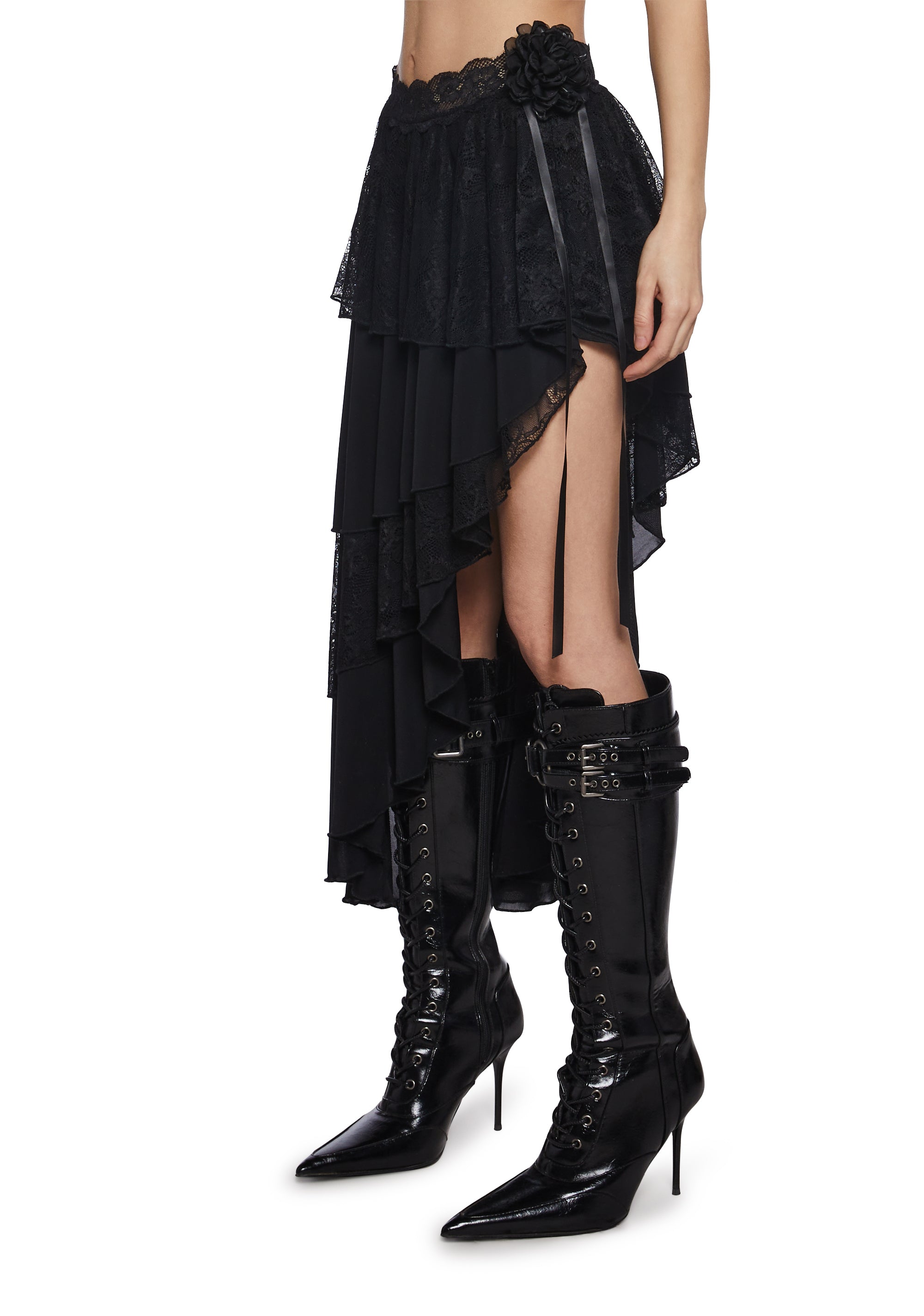 Mystic Wanderer Midi Skirt