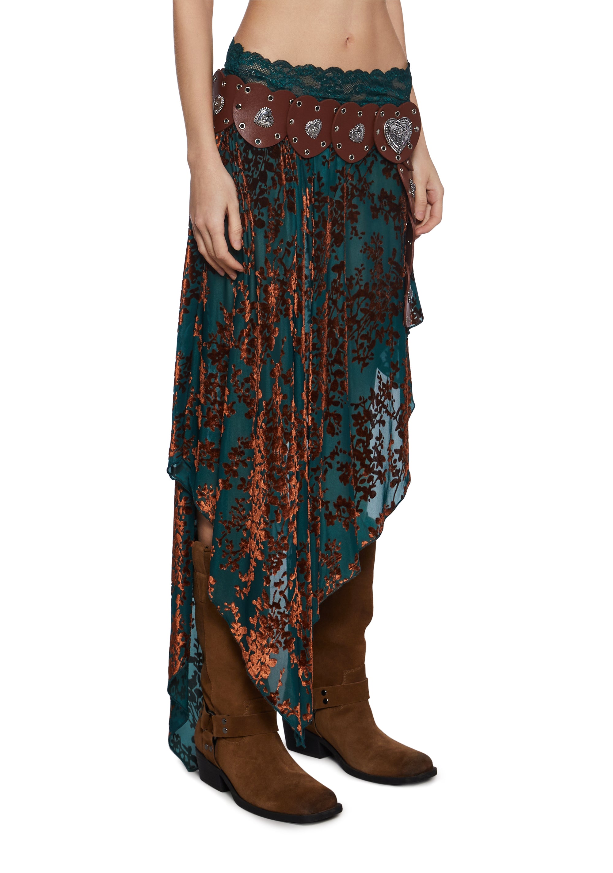 Carefree Songstress Midi Skirt