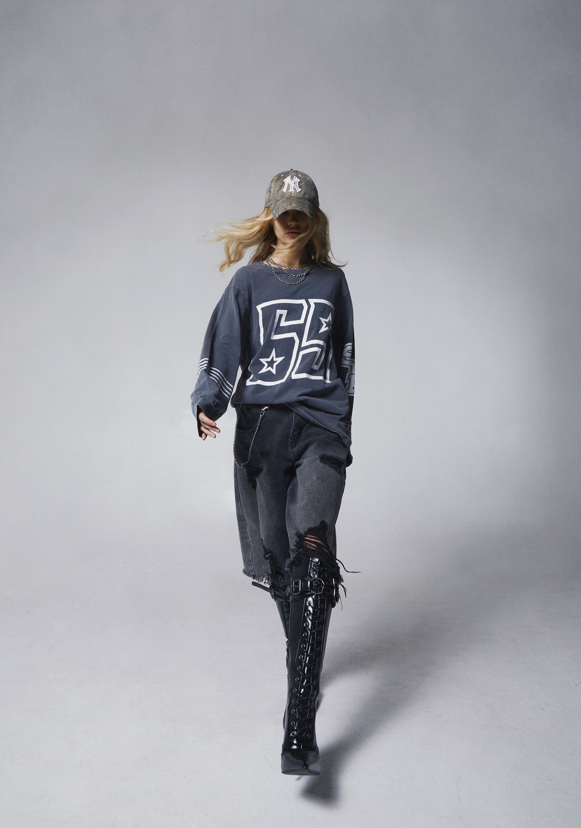 ミュージシャン FACT GIRL Longsleeve Tee ミュージシャン FACT