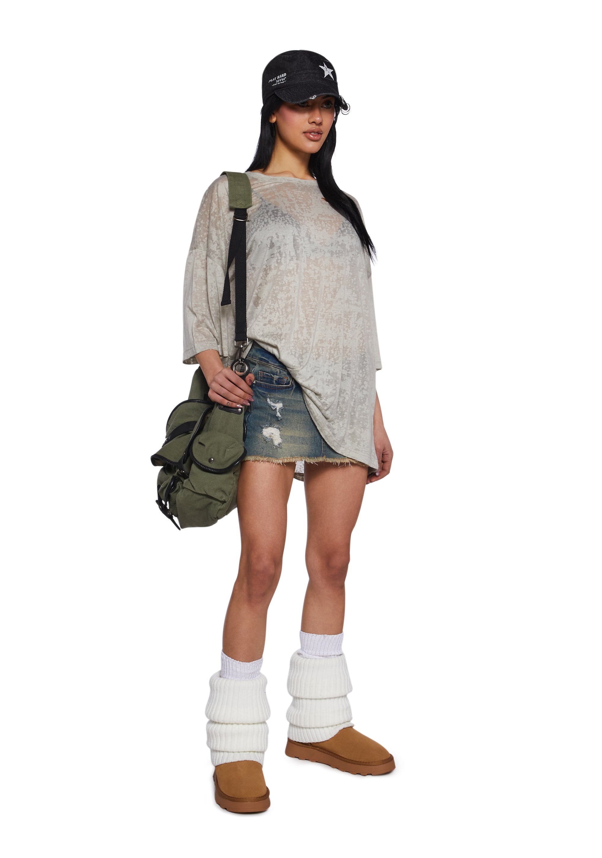 Pipe Down Oversized Tee - alternate