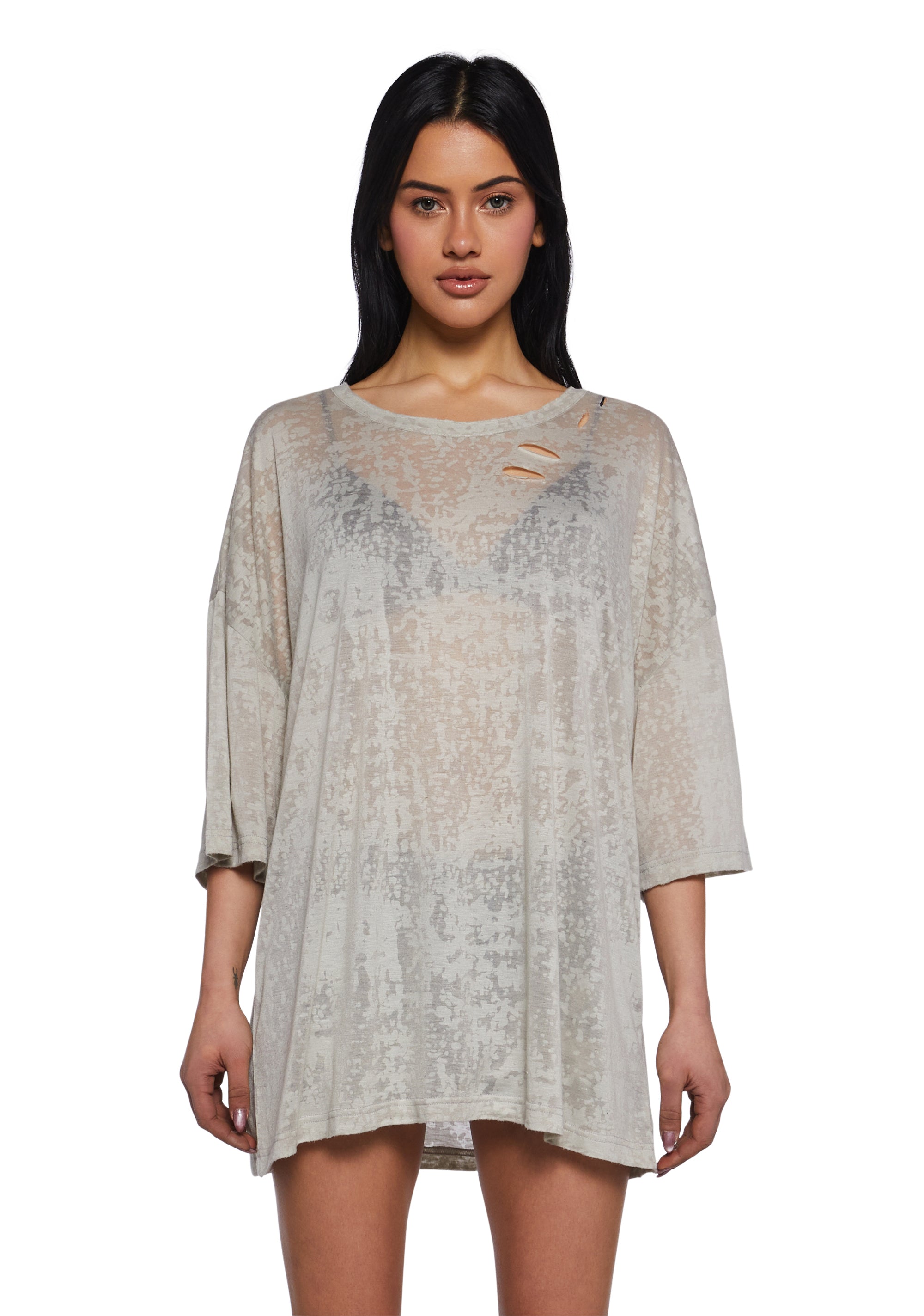 Pipe Down Oversized Tee