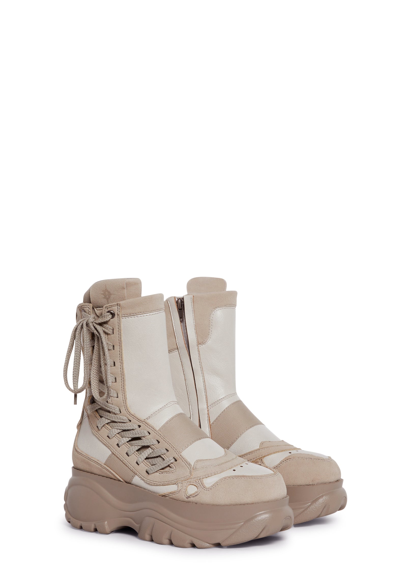 three|beige