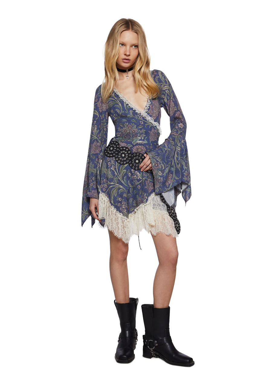 Love At Dusk Wrap Dress - alternate