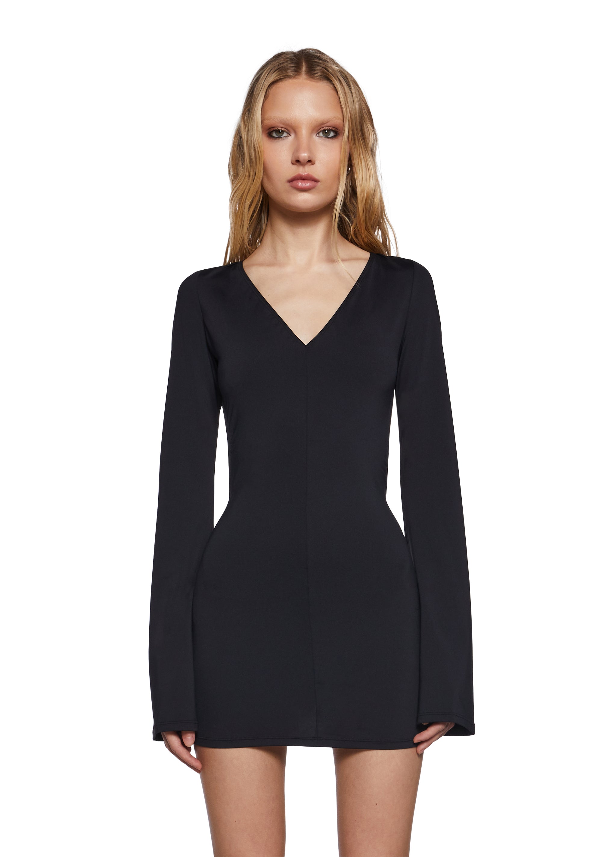 Carmen V-Neck Dress - alternate