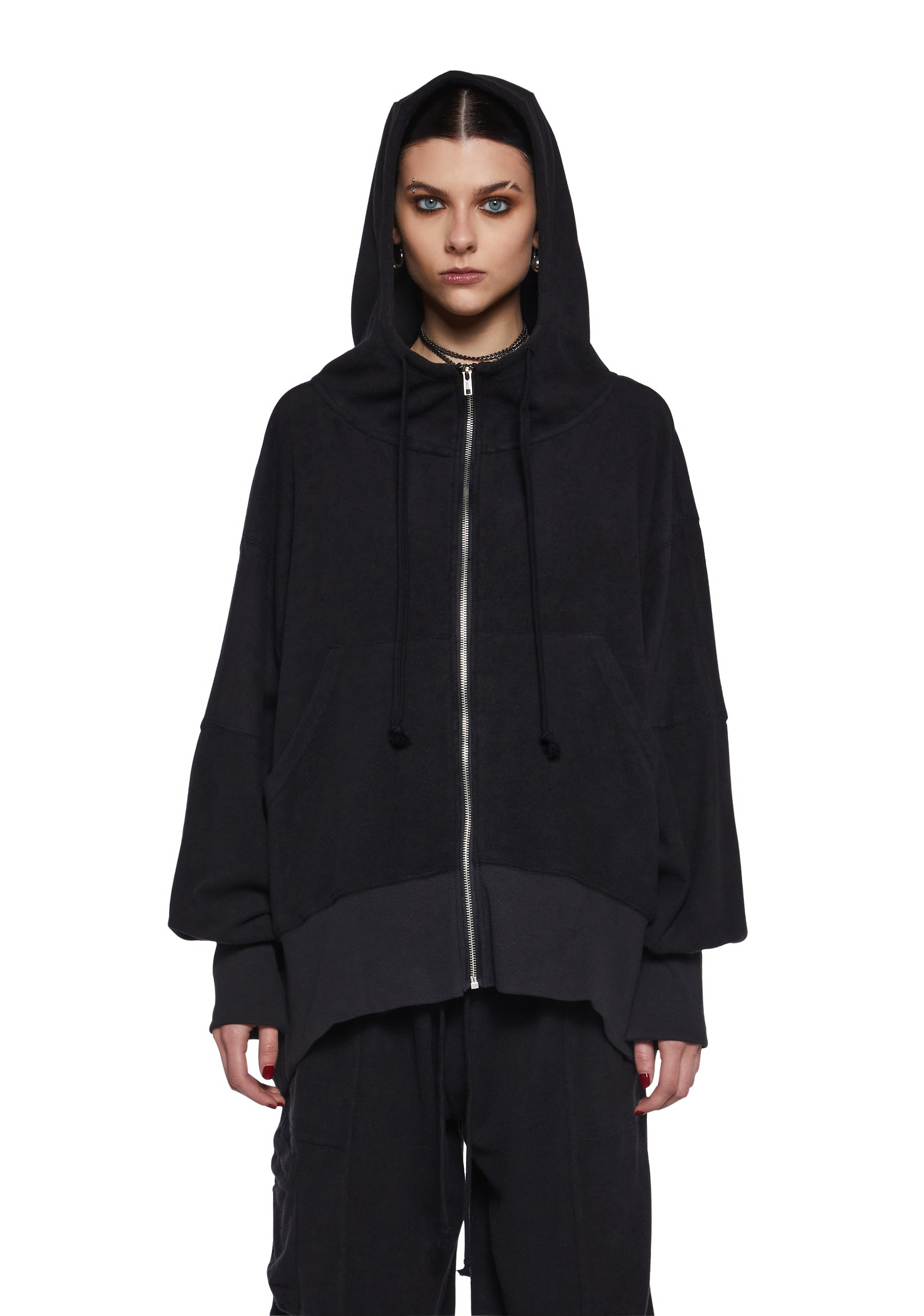 ne-net パーカー swag y2k lazydoll s1893426_f_r_x_signature_8_bla