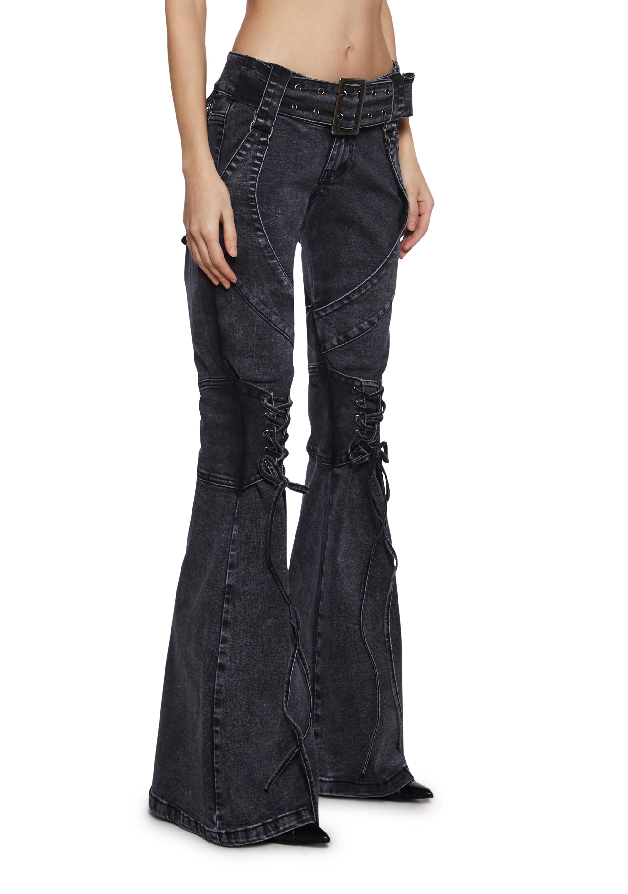 ★2025SS新作★KIRSH★DAMAGE FLARE DENIM PANTS 1_2_4bb9f0eb-cc03-46f4-8e36-