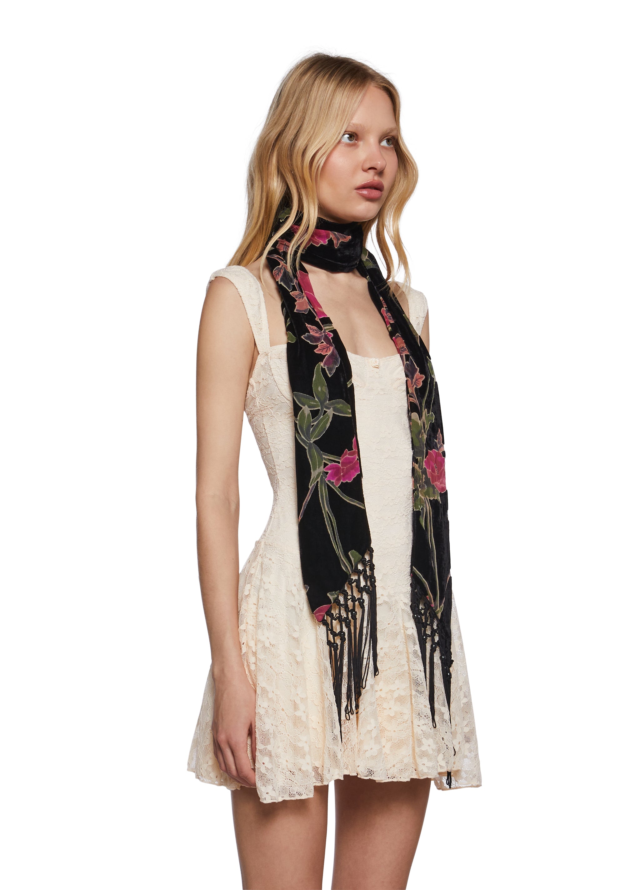 Dancing Wanderer Skinny Scarf