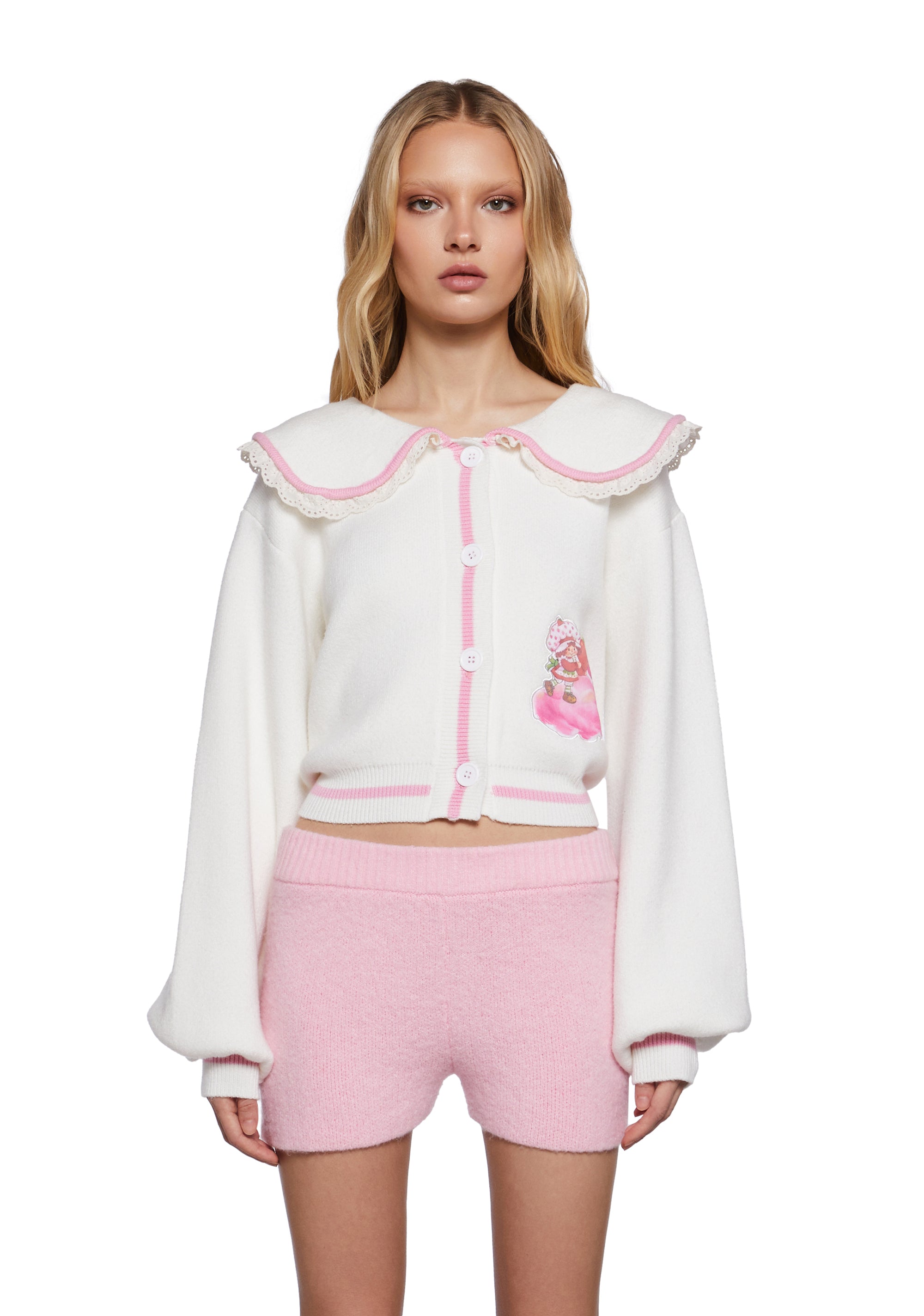 Berry Companions Knit Cardigan