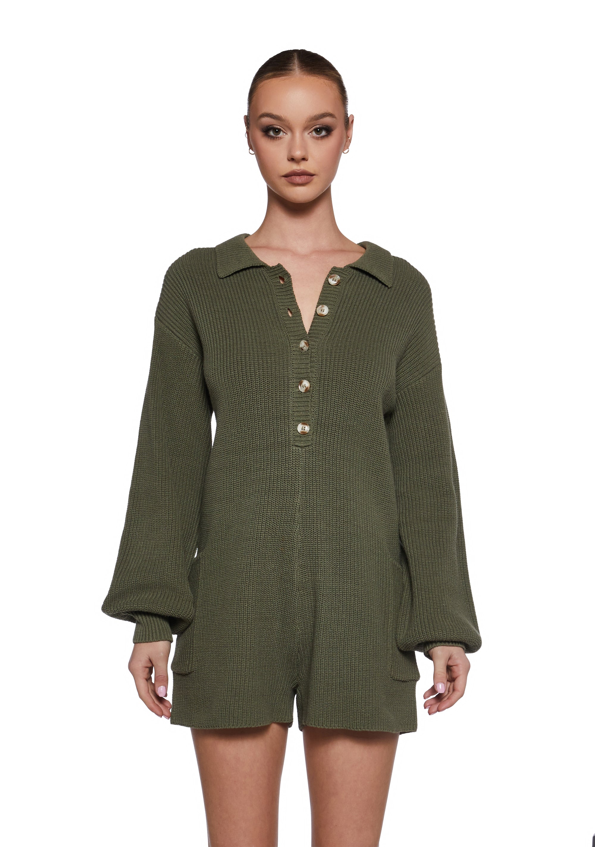 Kenia Green Romper