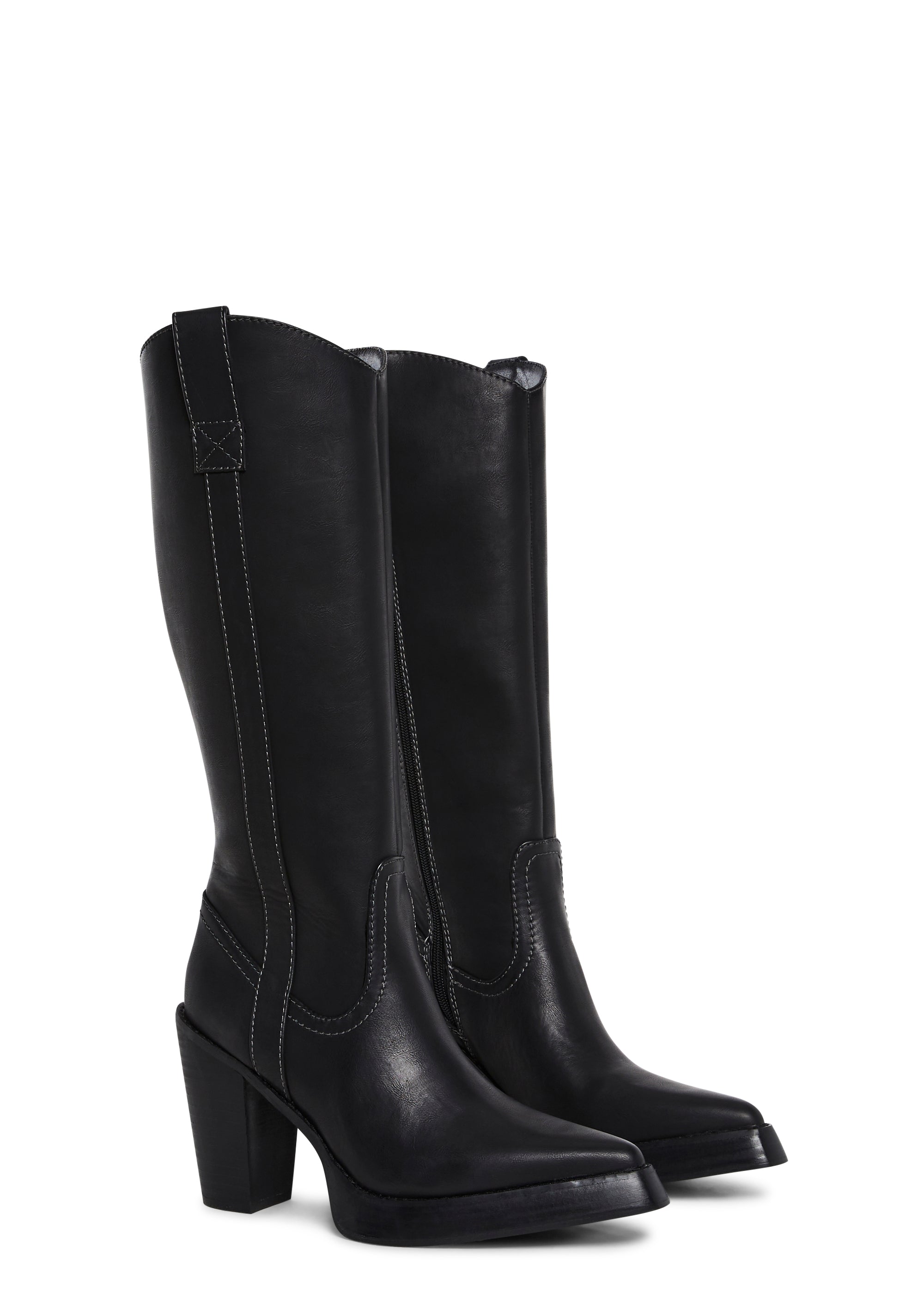 Pace Of Nature Western Boots - Black