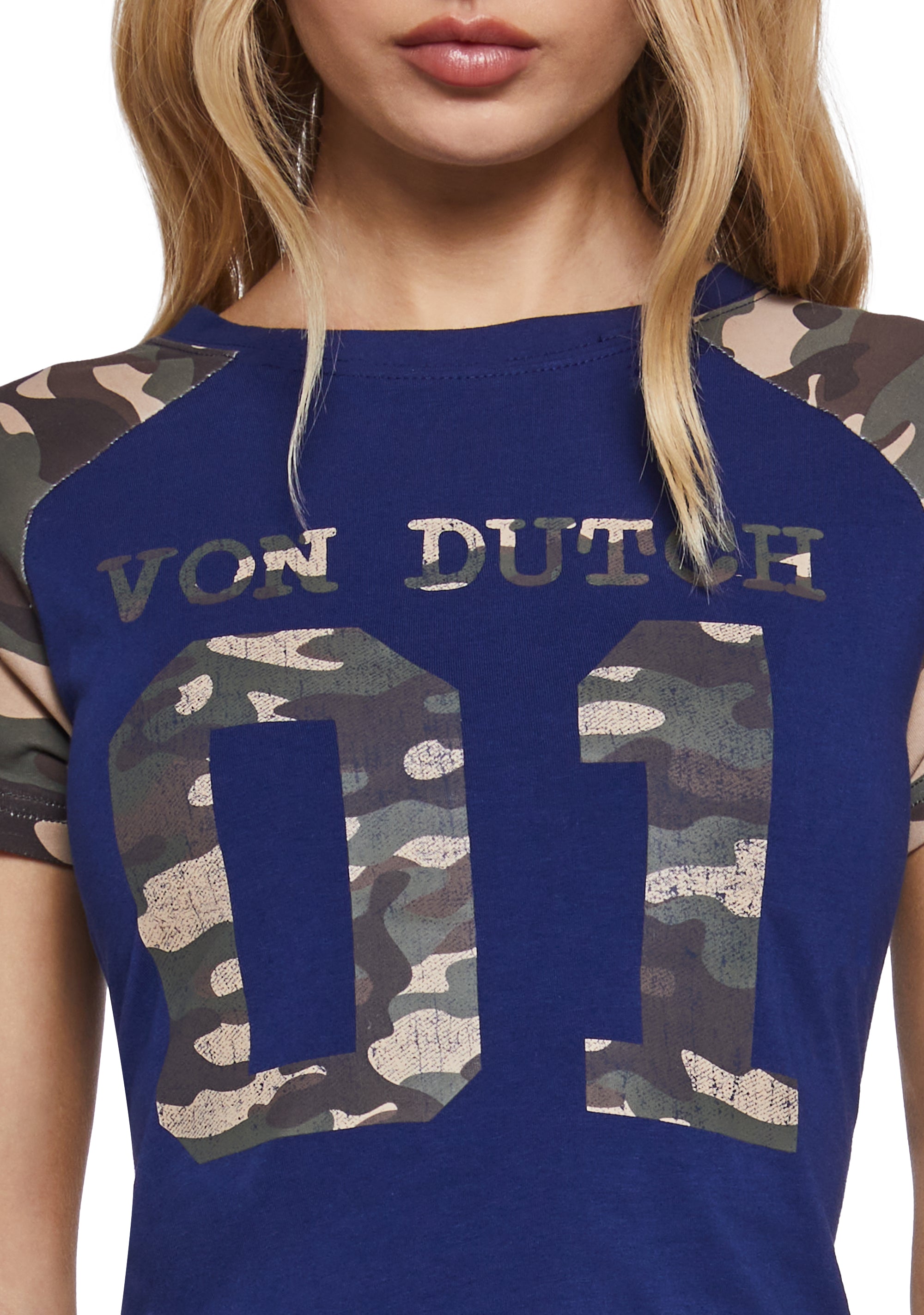 Camo Raglan Tee