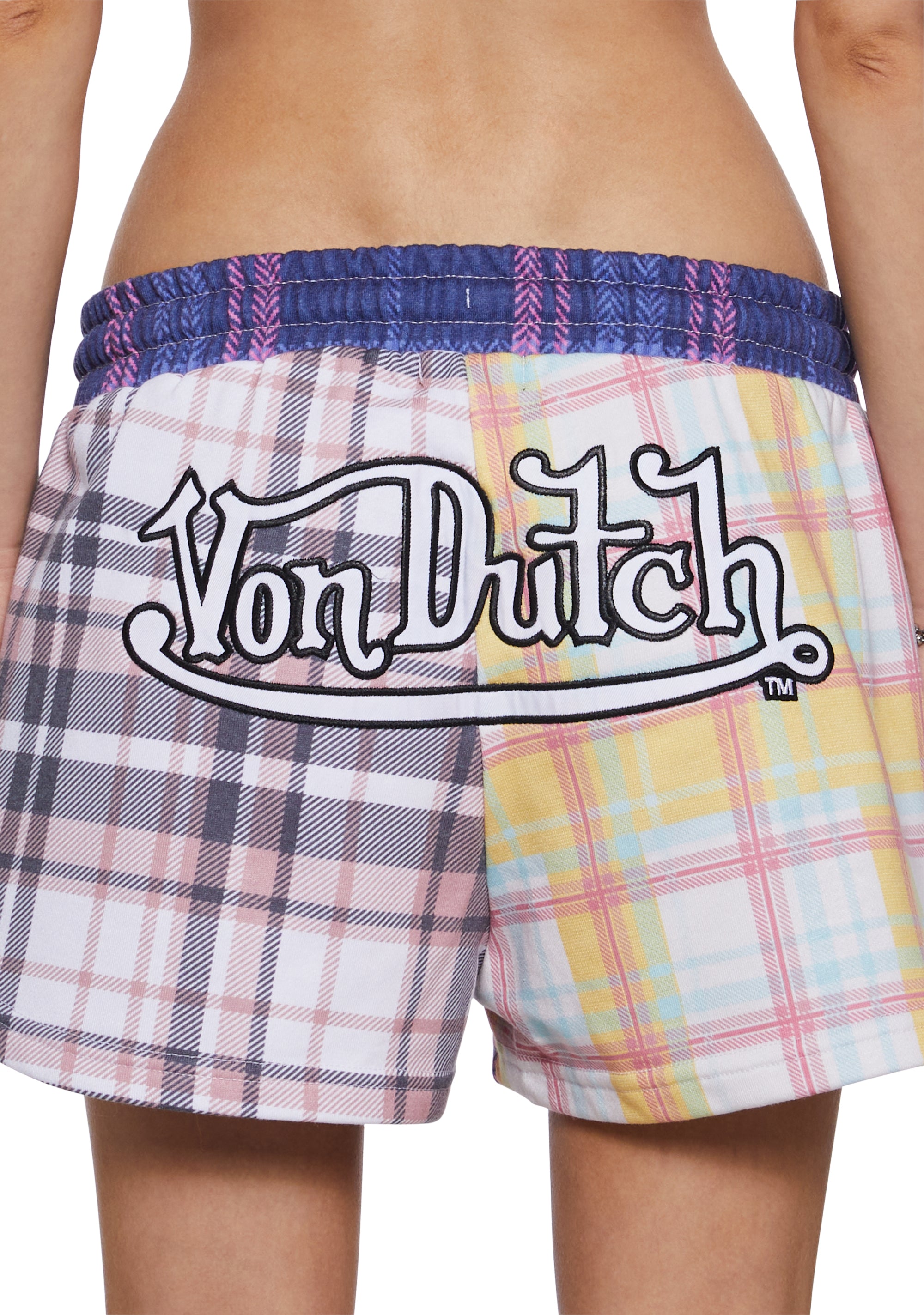 Short effet patchwork Femme - Imprimé multicolore