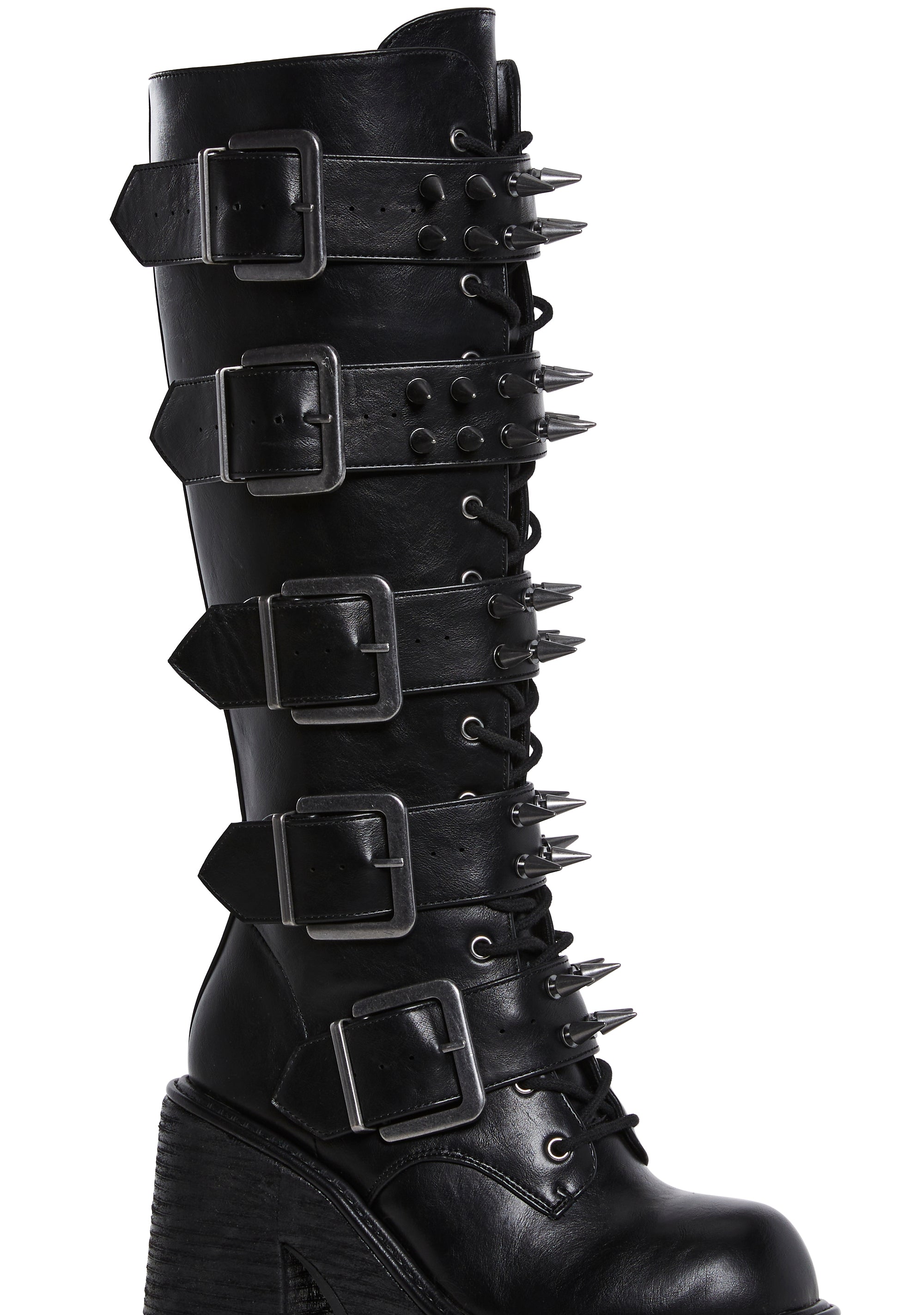 Poison Music Knee Hight Boots - alternate