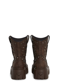 Town Ain't Big Enough Cowboy Boots - Brown