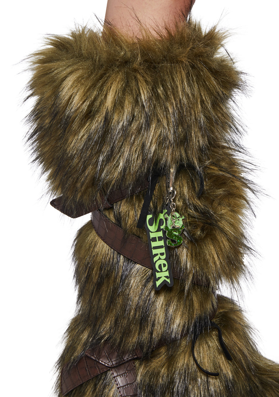 Shrek Instincts Faux Fur Boots - alternate