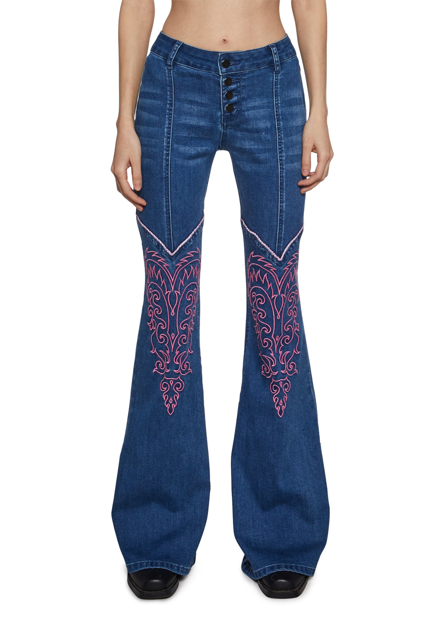 Rustic Romance Denim Pants
